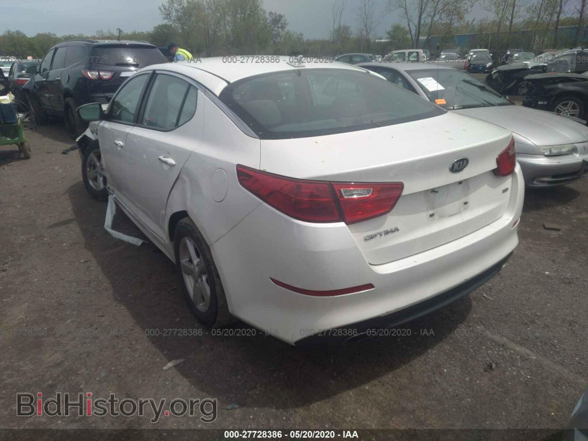 2015 KIA OPTIMA - VIN: KNAGM4A76F5626182 - Фото 3