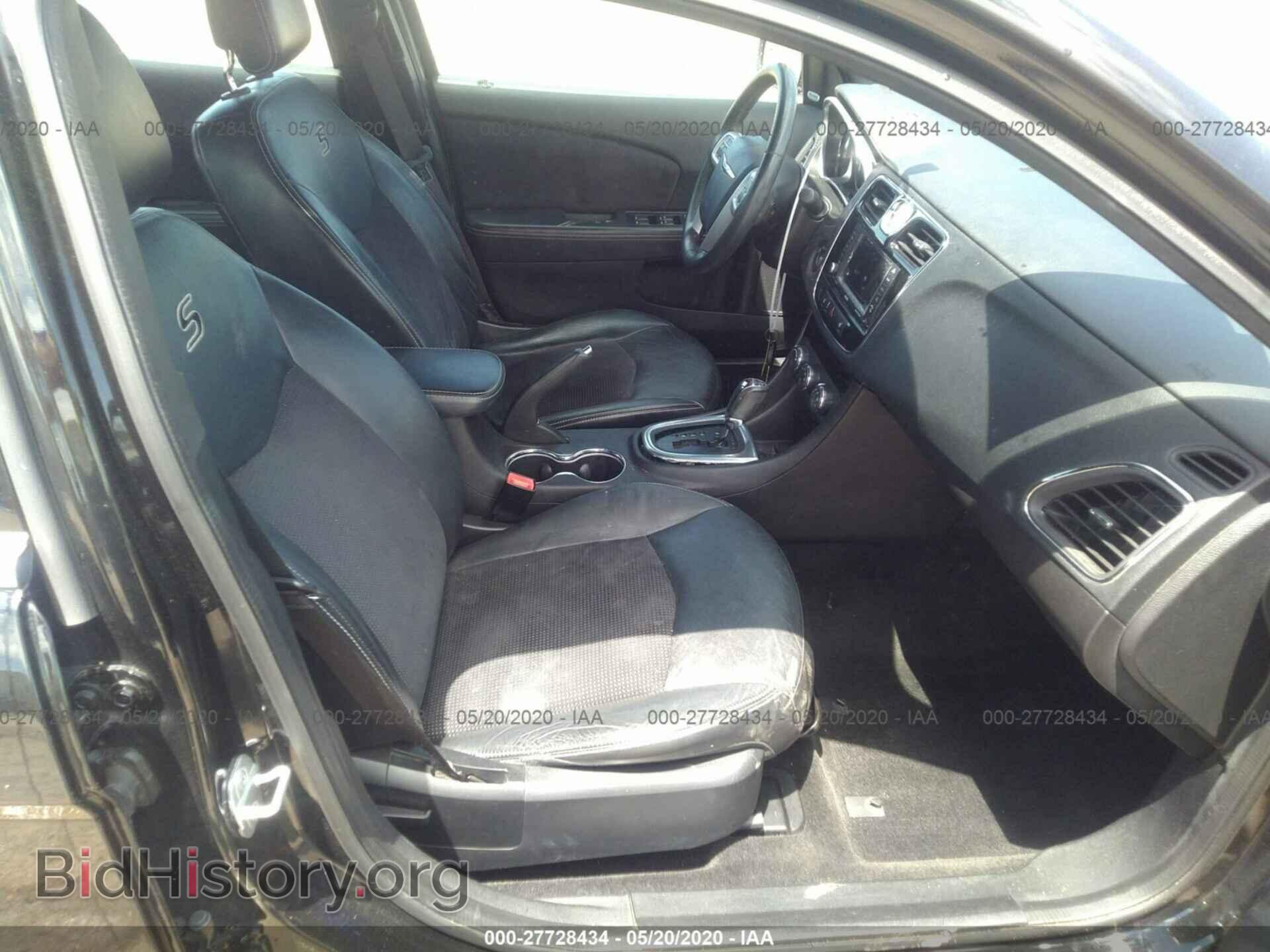 2012 CHRYSLER 200 - VIN: 1C3CCBHG6CN249481 - Фото 5