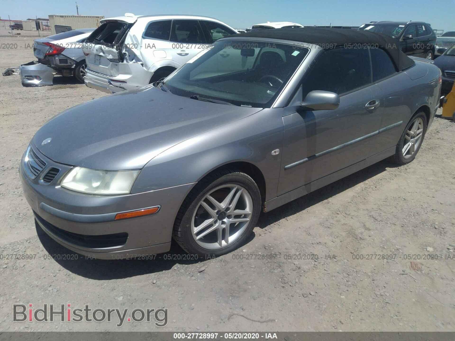 2006 SAAB 9-3 - VIN: YS3FD75Y766105204 - Фото 2