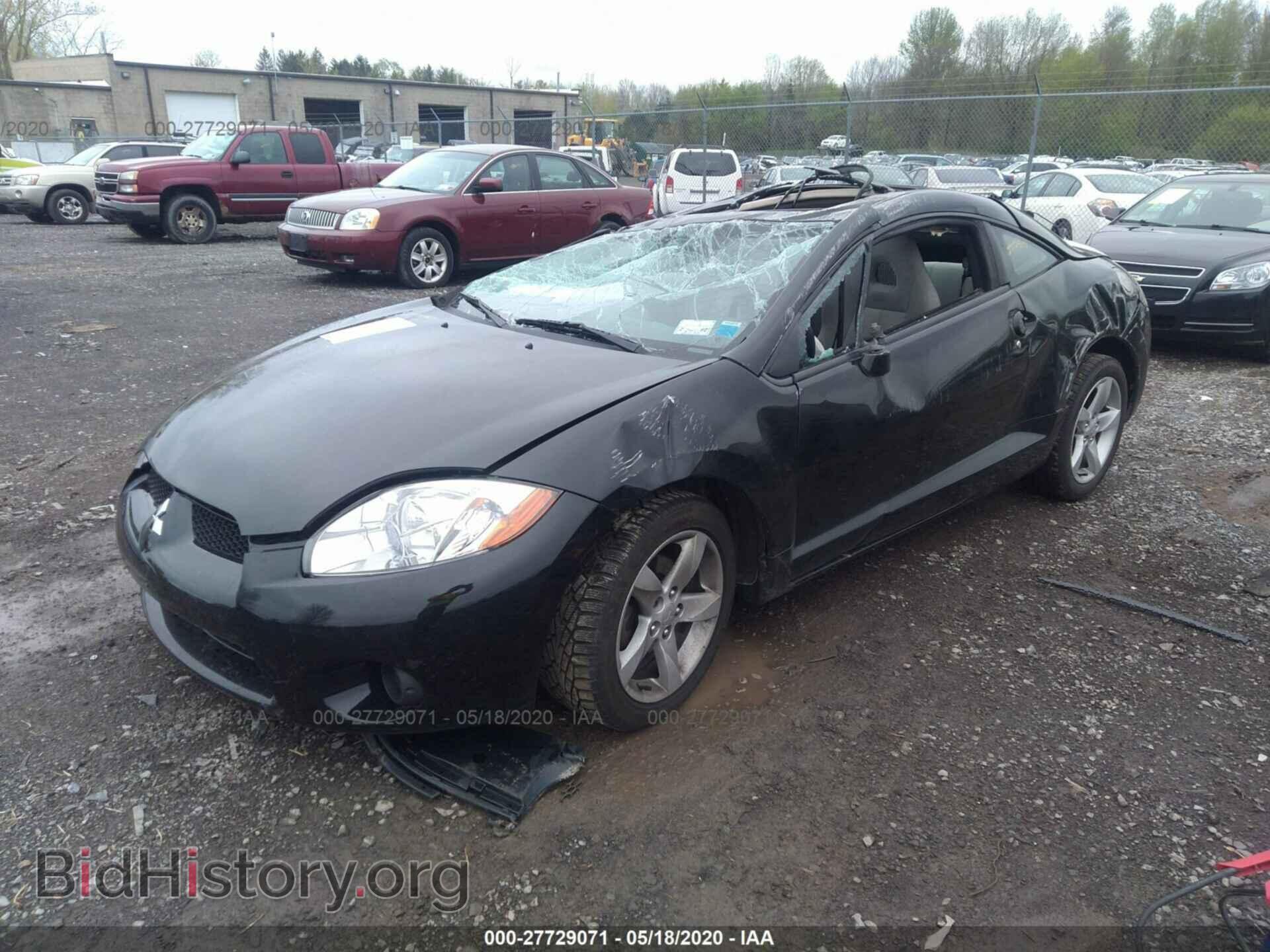 2007 MITSUBISHI ECLIPSE - VIN: 4A3AK24F67E067916 - Photo 2