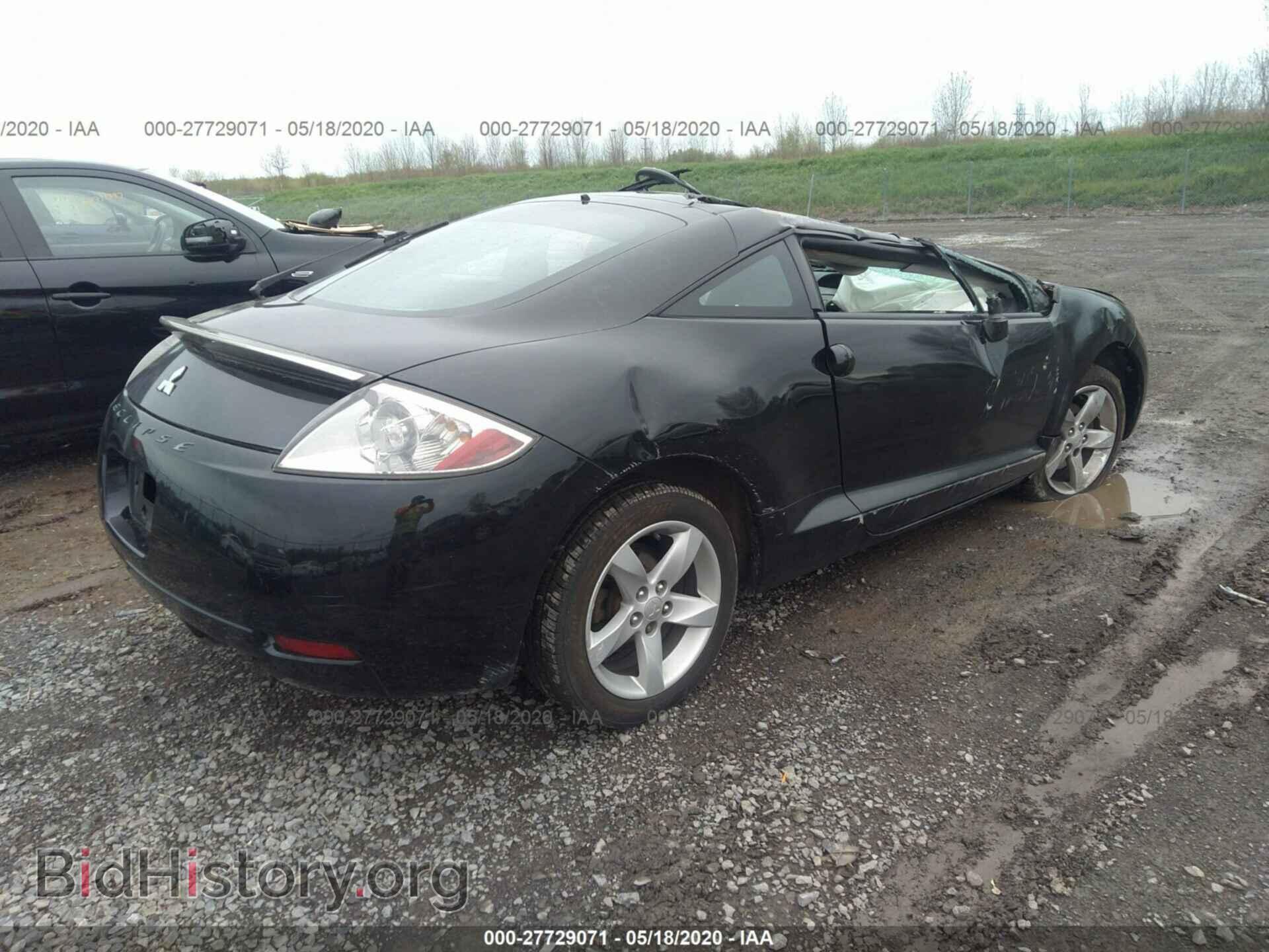 2007 MITSUBISHI ECLIPSE - VIN: 4A3AK24F67E067916 - Photo 4