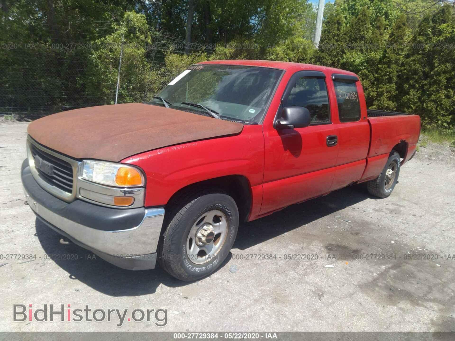 2000 GMC NEW SIERRA - VIN: 2GTEC19V2Y1113885 - Фото 2
