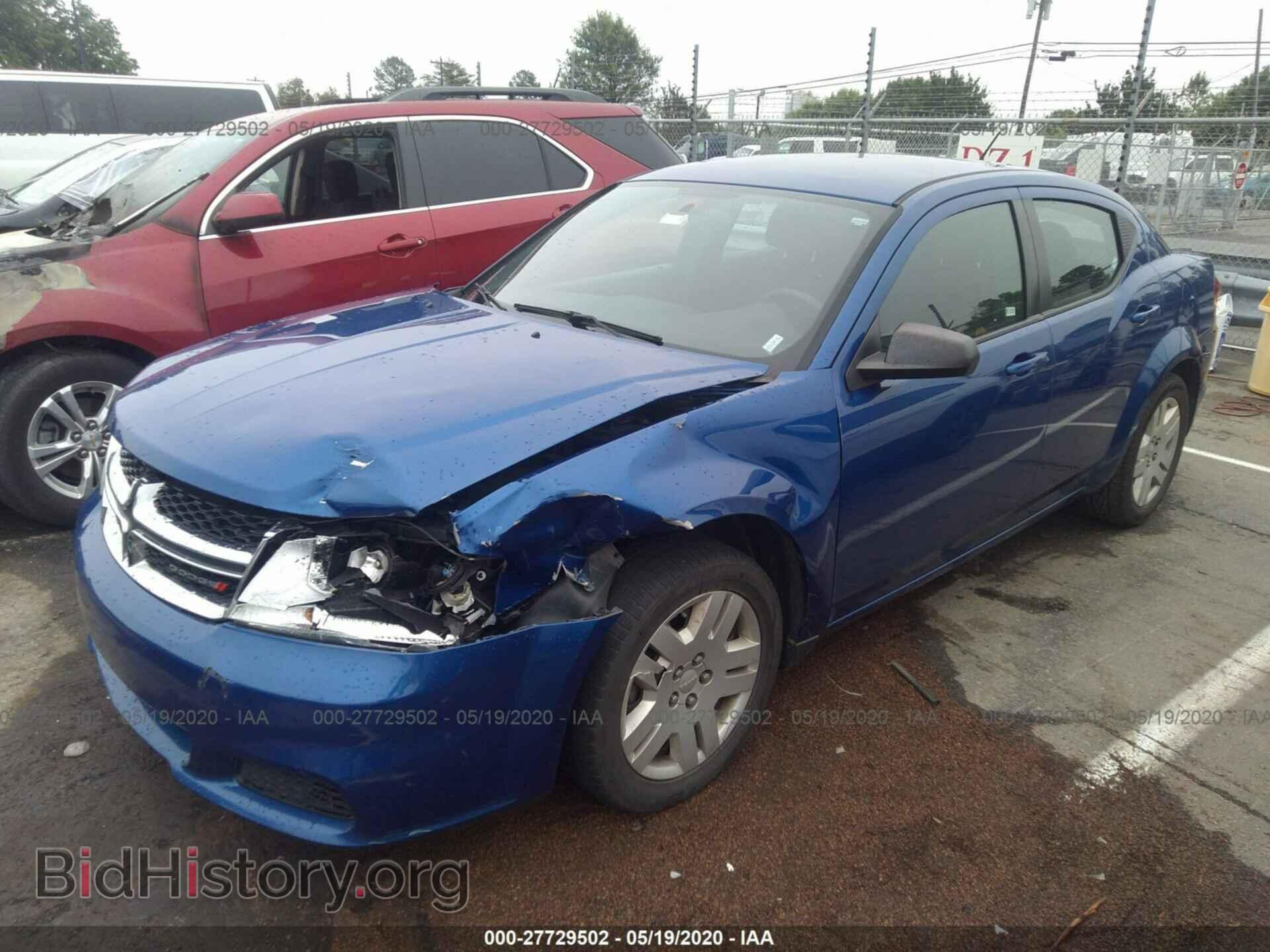 2014 DODGE AVENGER - VIN: 1C3CDZAB4EN216406 - Photo 2