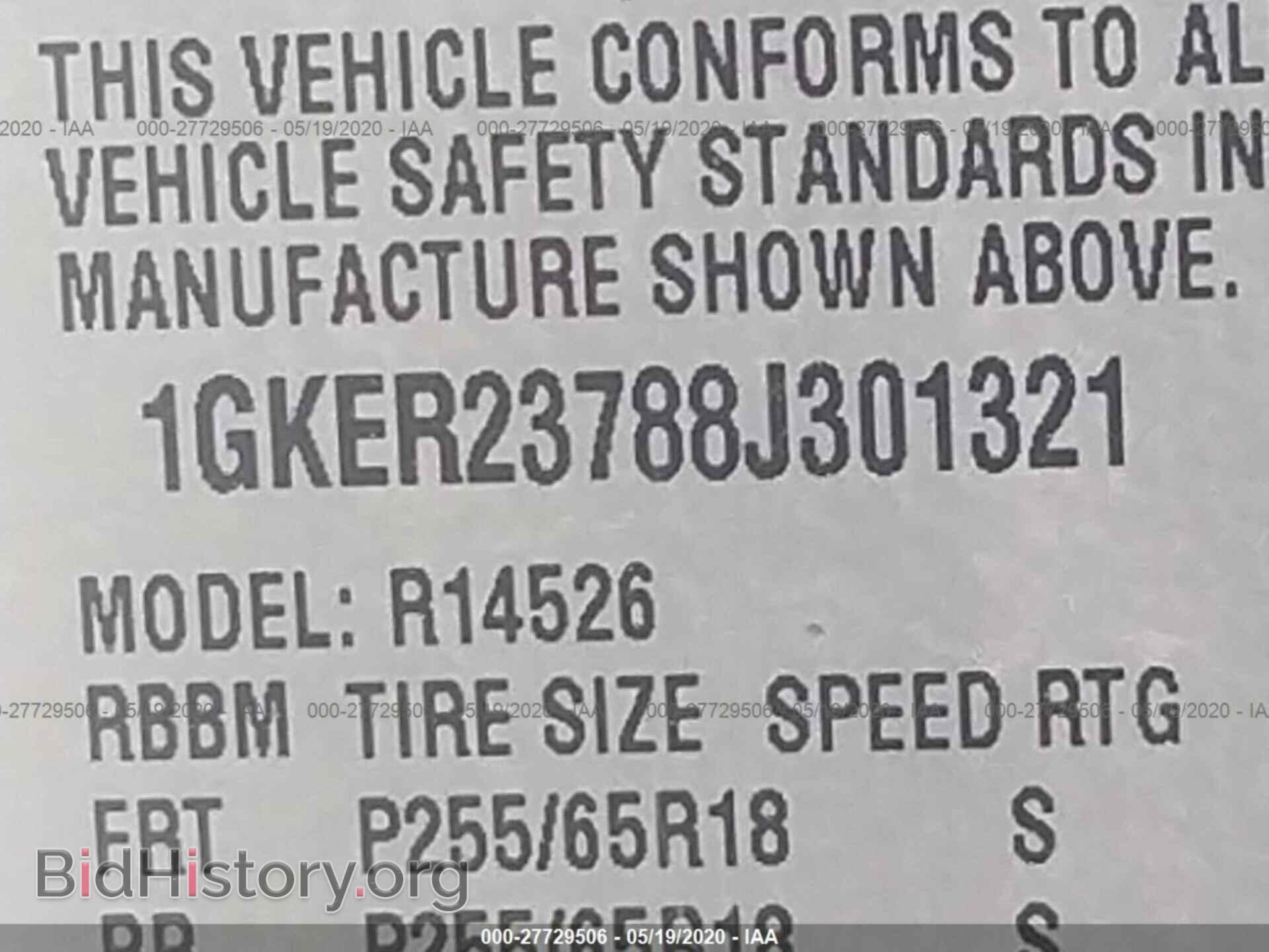 2008 GMC ACADIA - VIN: 1GKER23788J301321 - Фото 9