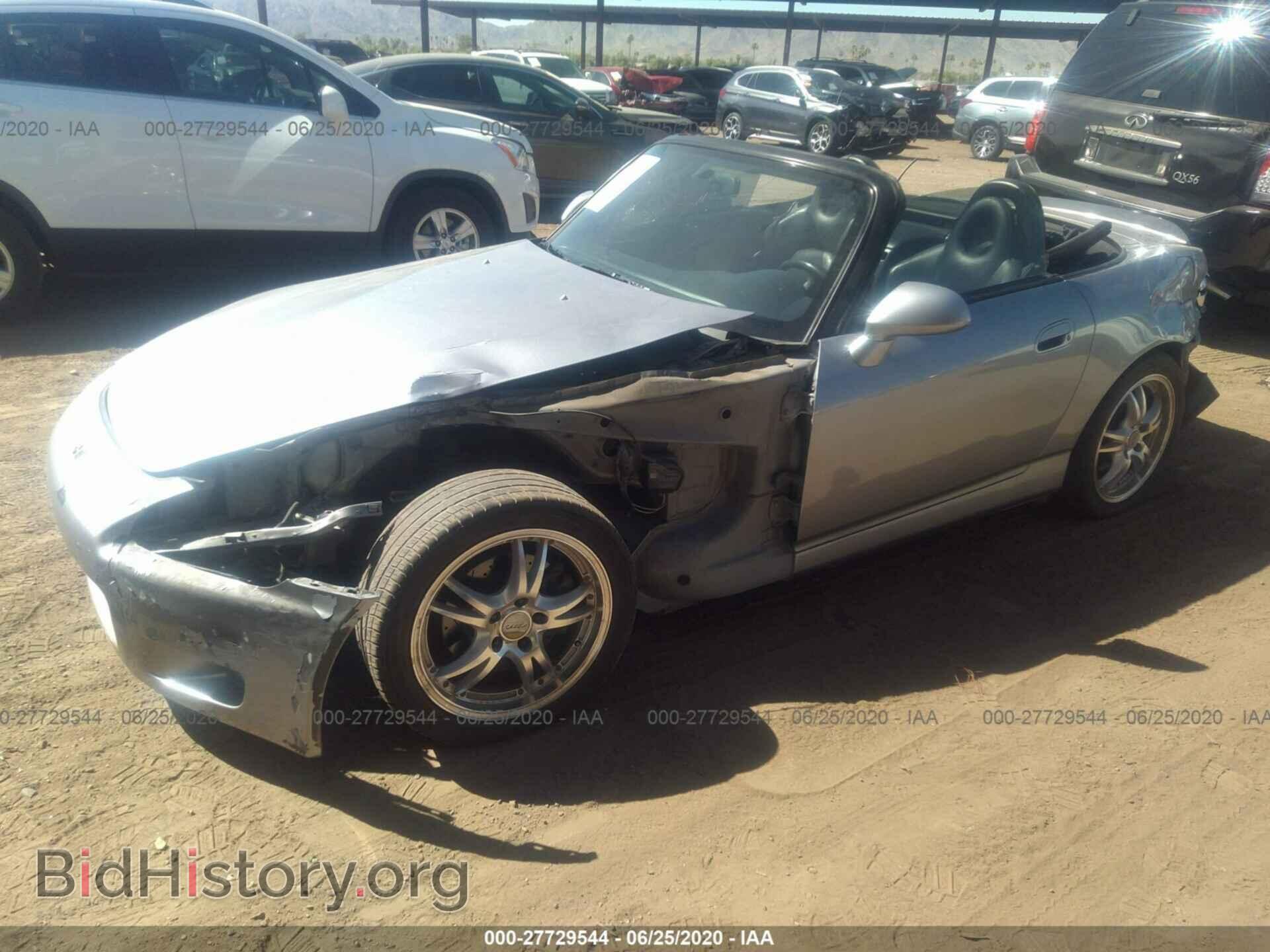 2000 HONDA S2000 - VIN: JHMAP1140YT005909 - Фото 2