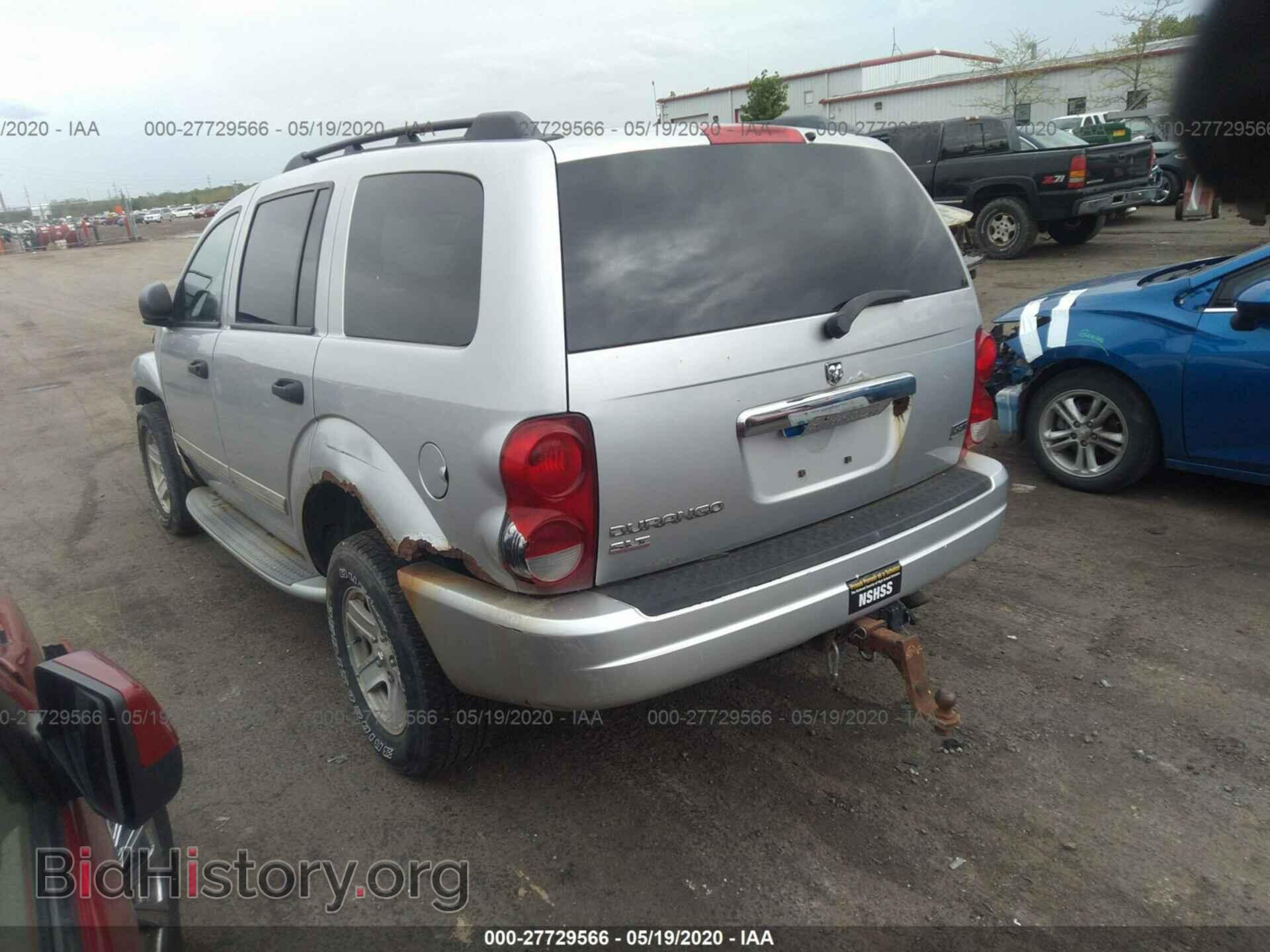 2005 DODGE DURANGO - VIN: 1D4HB48D45F521449 - Фото 3