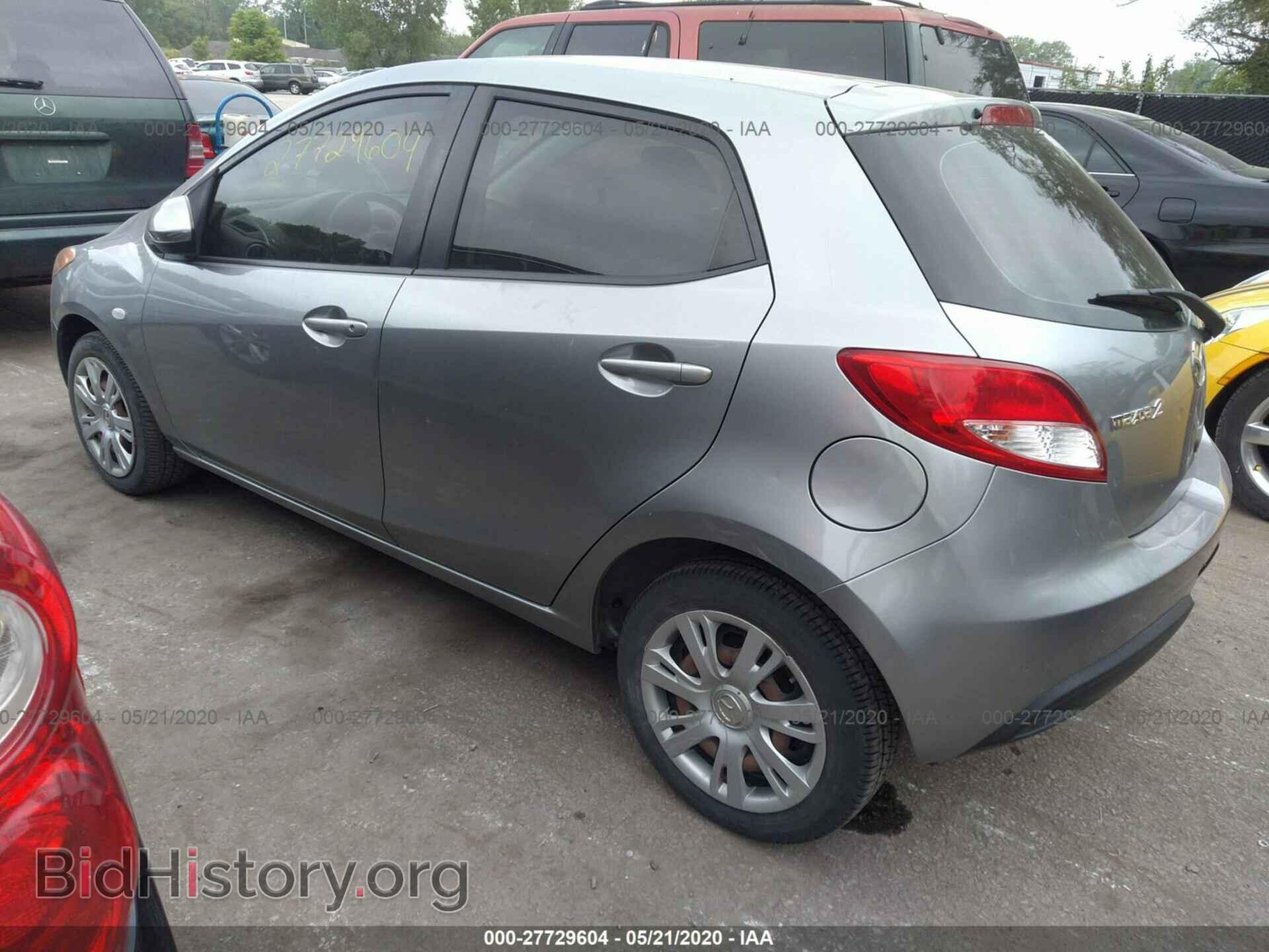 2014 MAZDA MAZDA2 - VIN: JM1DE1KY2E0173439 - Фото 3