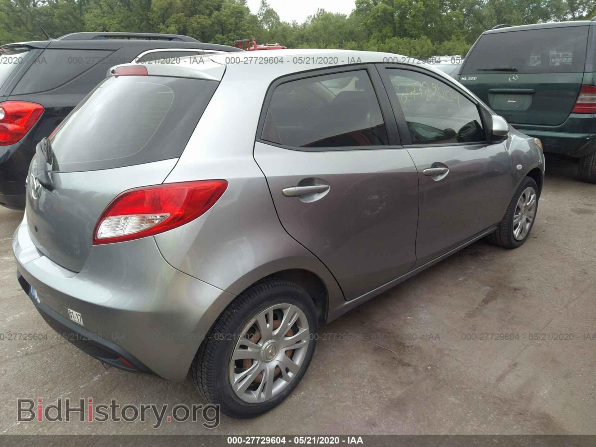 2014 MAZDA MAZDA2 - VIN: JM1DE1KY2E0173439 - Фото 4