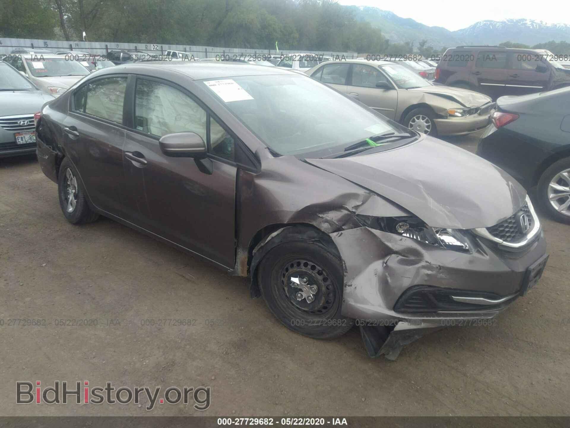 Фотография 19XFB2F59EE014304 - HONDA CIVIC 2014