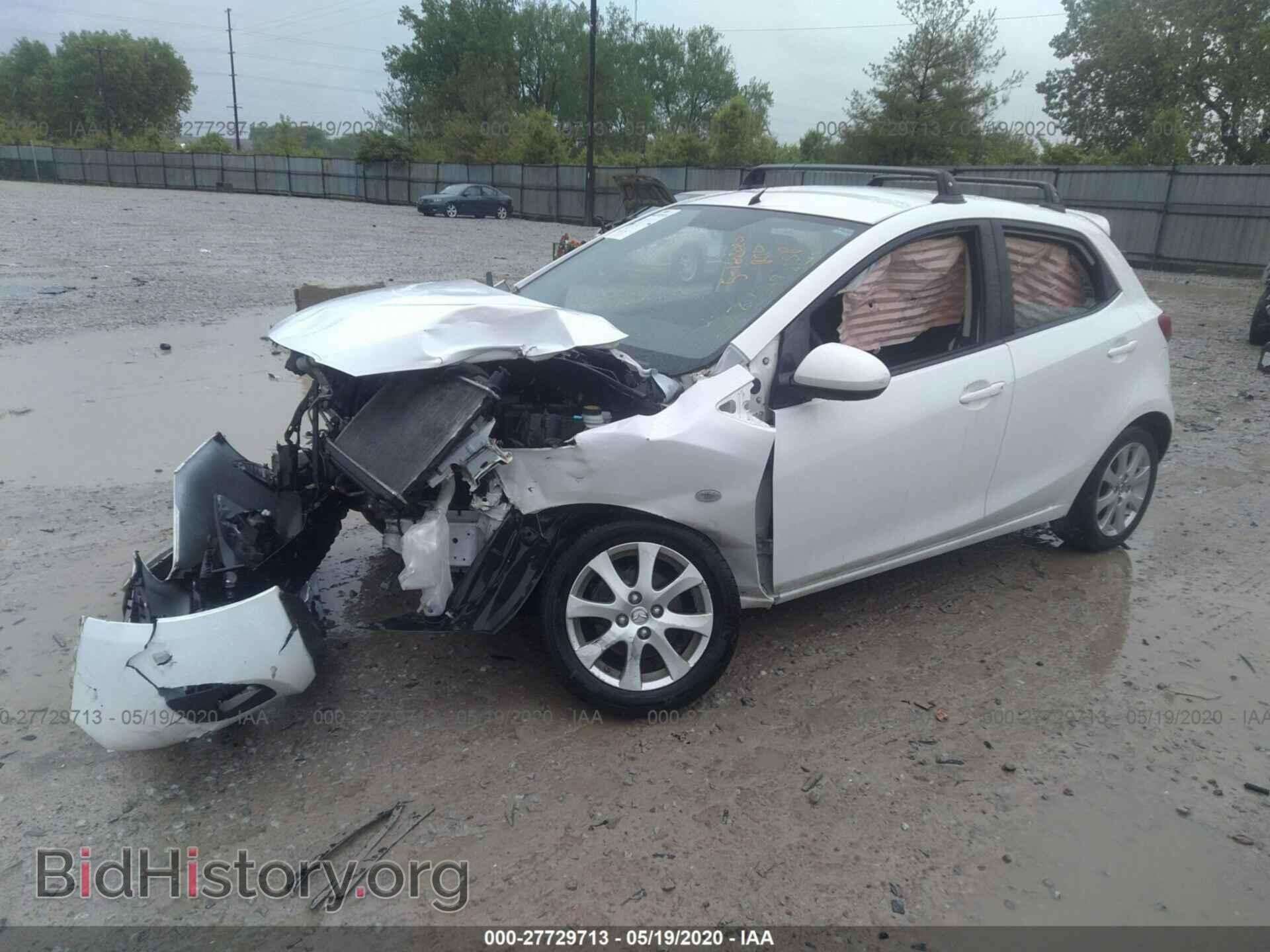 2011 MAZDA MAZDA2 - VIN: JM1DE1HY3B0100289 - Фото 2