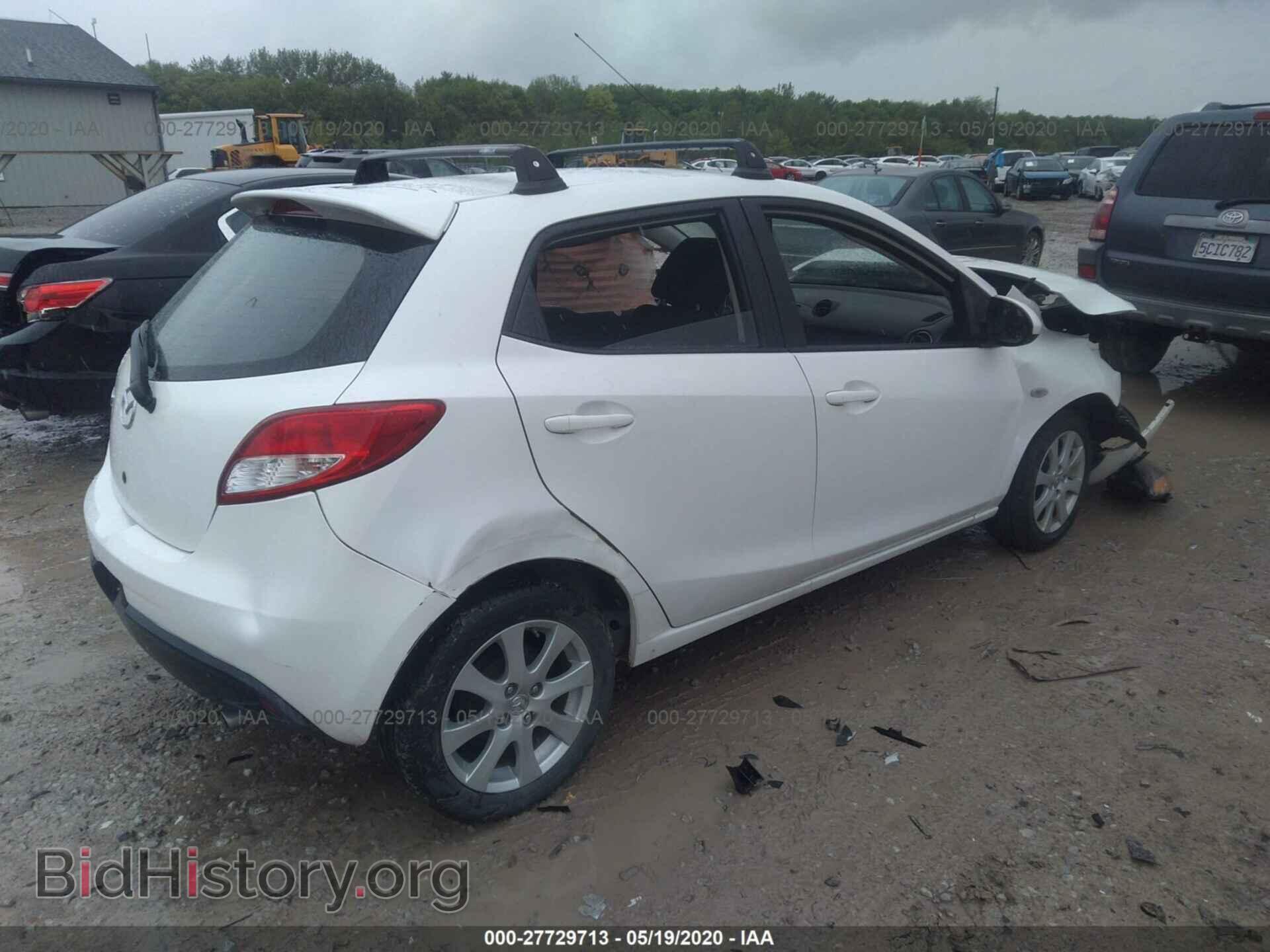 2011 MAZDA MAZDA2 - VIN: JM1DE1HY3B0100289 - Фото 4