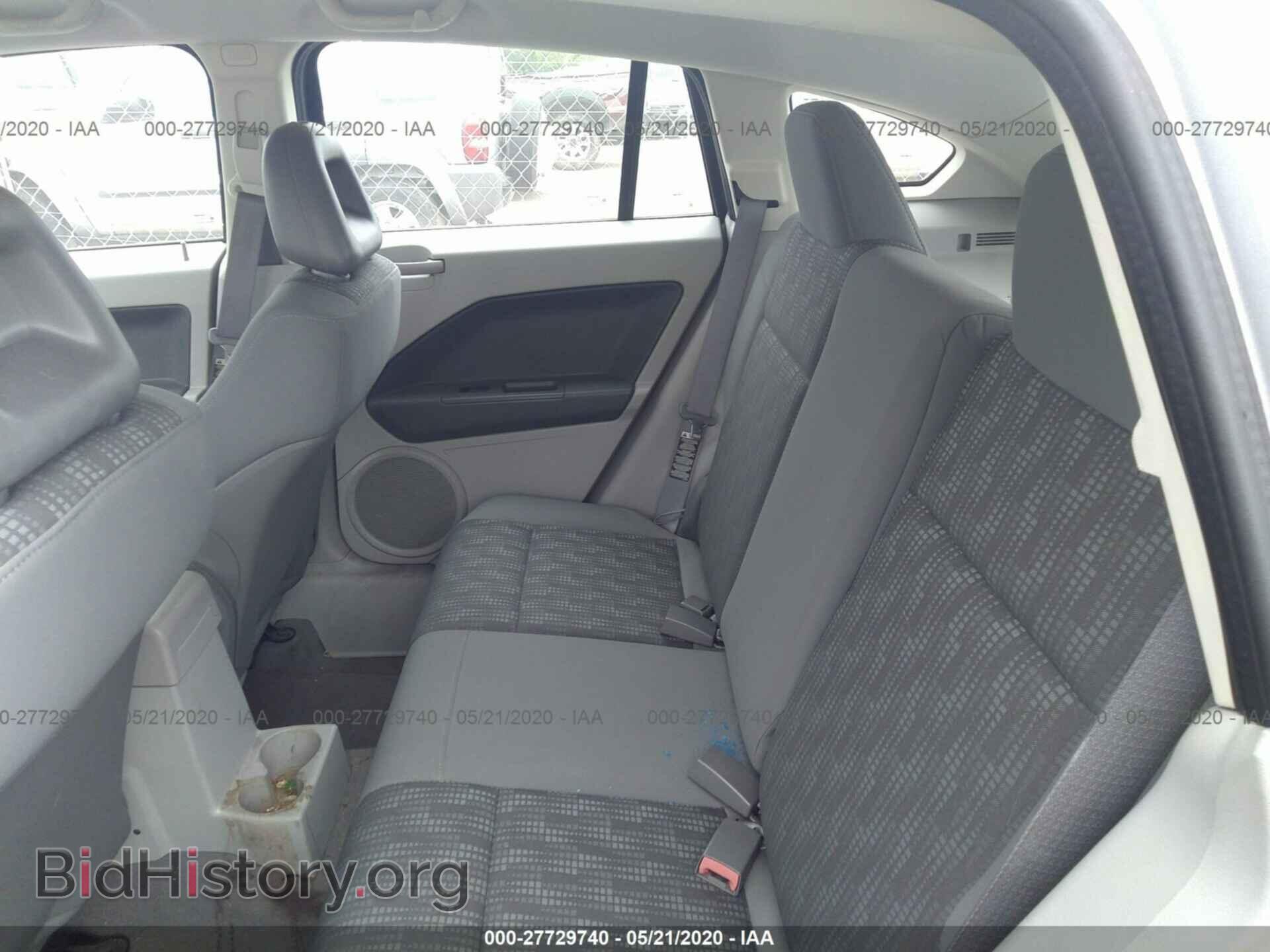 2007 DODGE CALIBER - VIN: 1B3HB48B07D582809 - Фото 8
