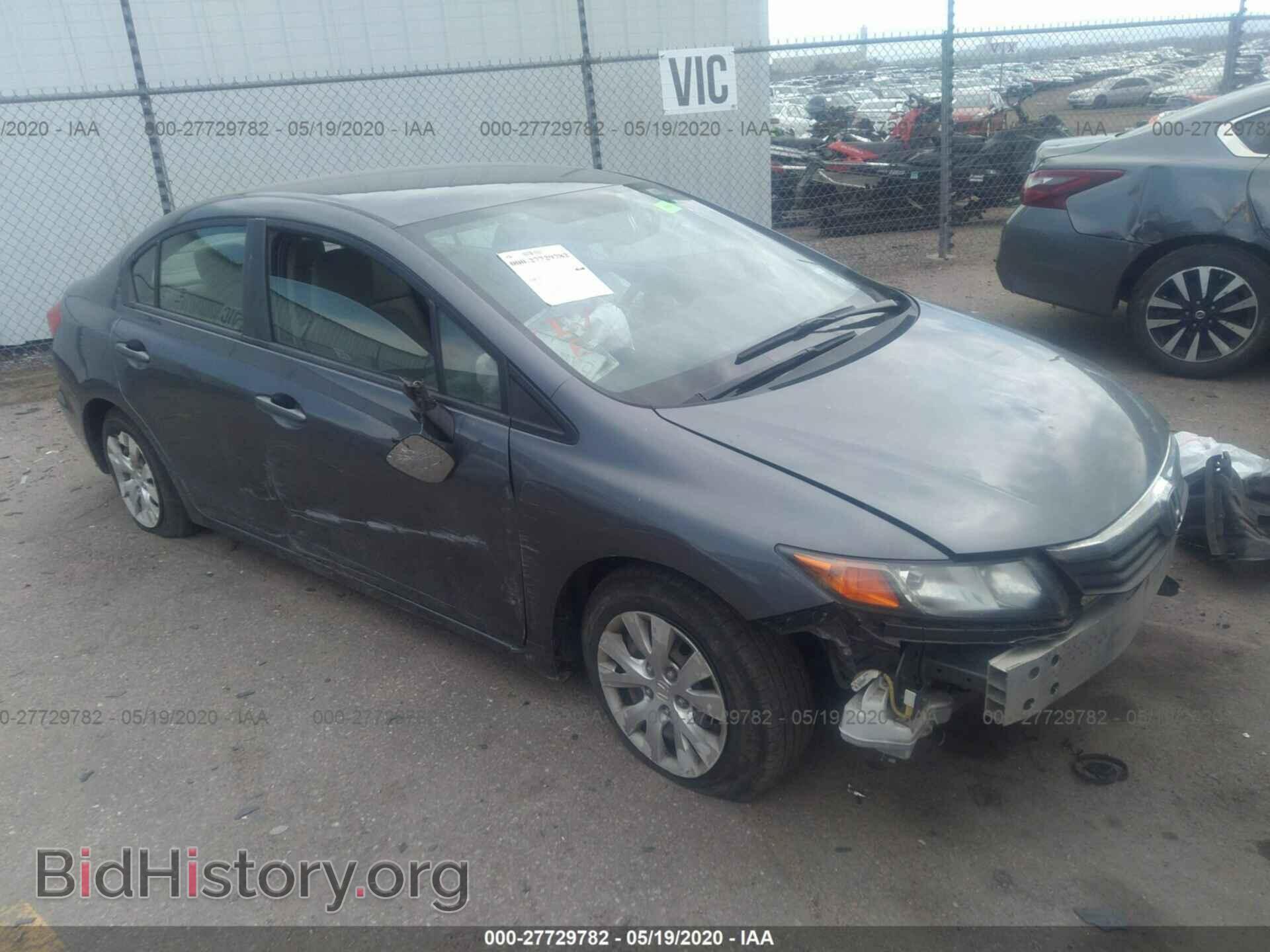 Фотография 19XFB2F51CE087812 - HONDA CIVIC 2012