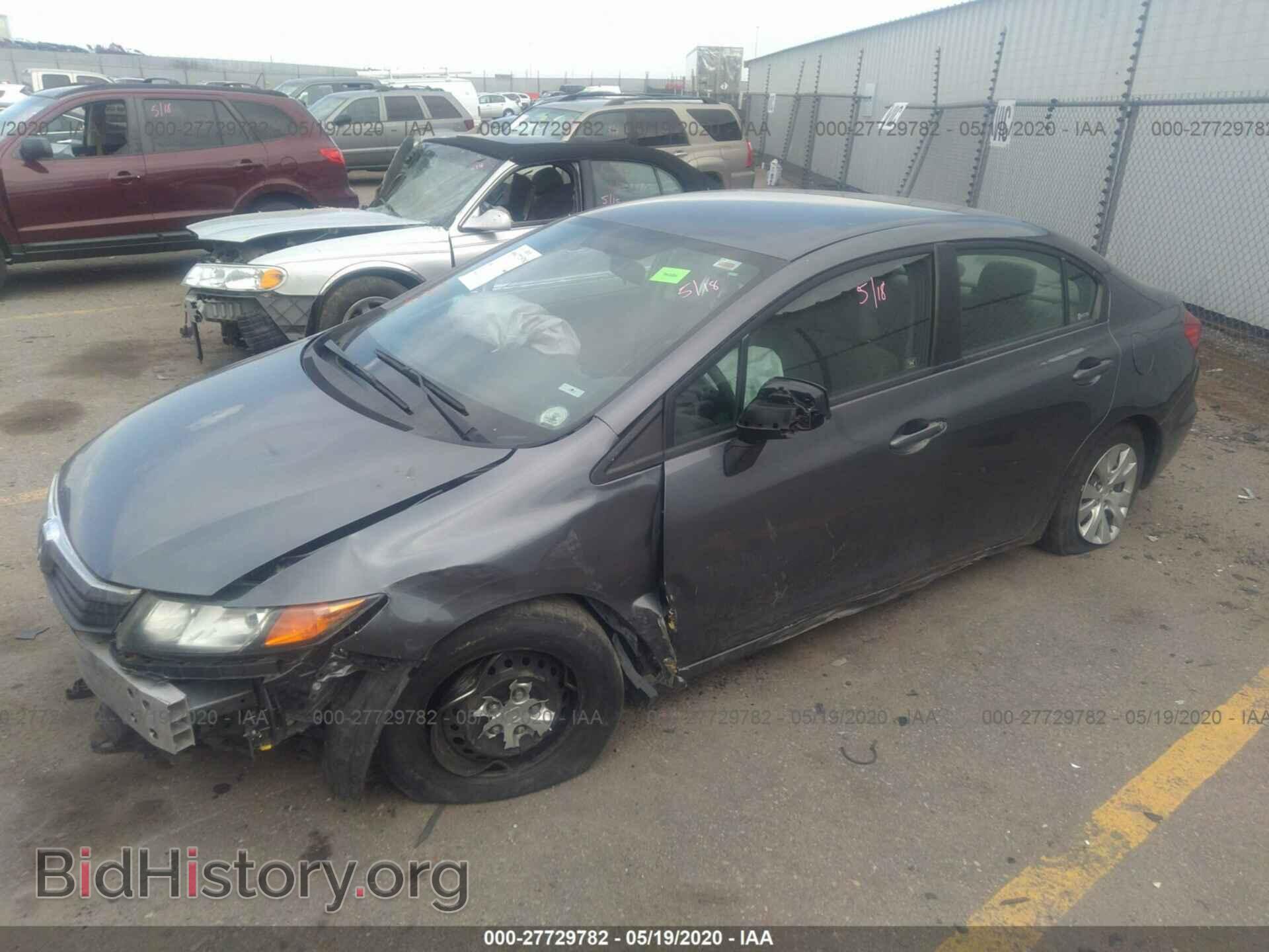 2012 HONDA CIVIC - VIN: 19XFB2F51CE087812 - Фото 2