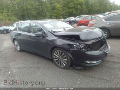 2014 Acura RLX Tech, черный — VIN JH4KC1F57EC006861, IAAI