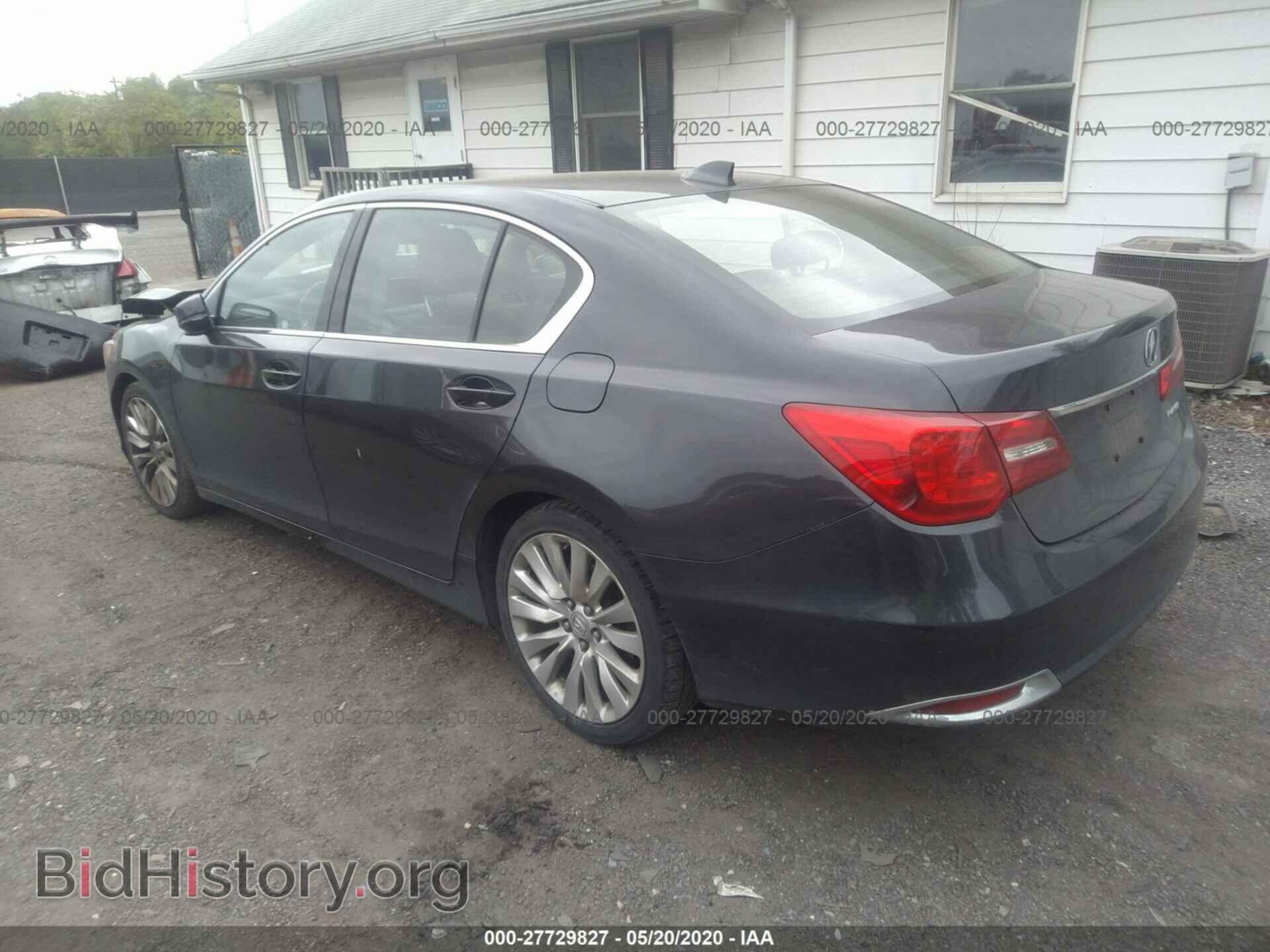2014 ACURA RLX - VIN: JH4KC1F57EC006861 - Photo 3