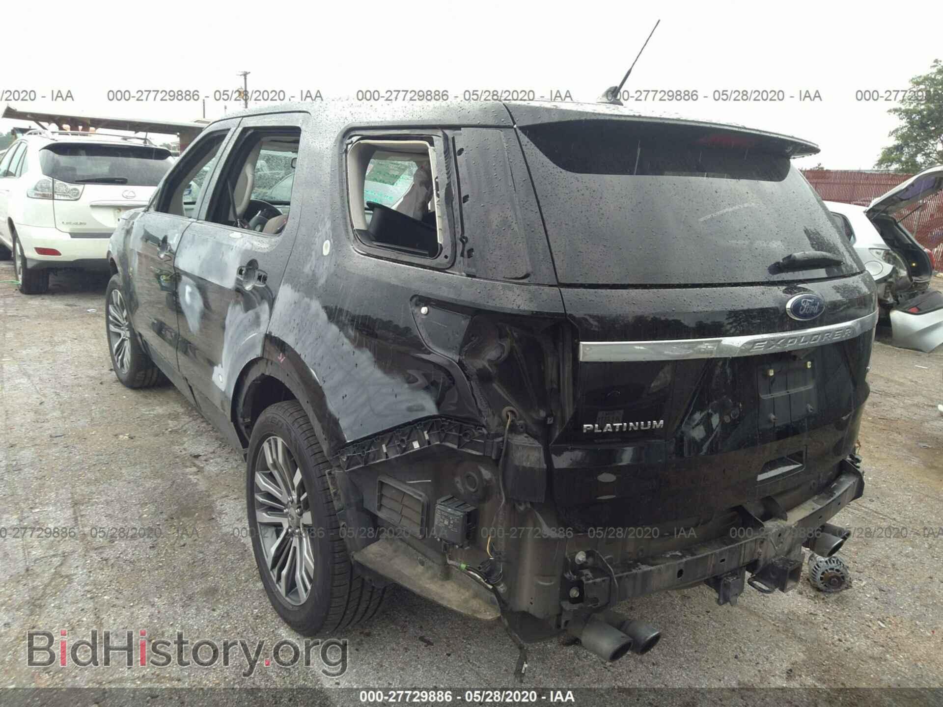 2018 FORD EXPLORER - VIN: 1FM5K8HT1JGC26095 - Фото 3
