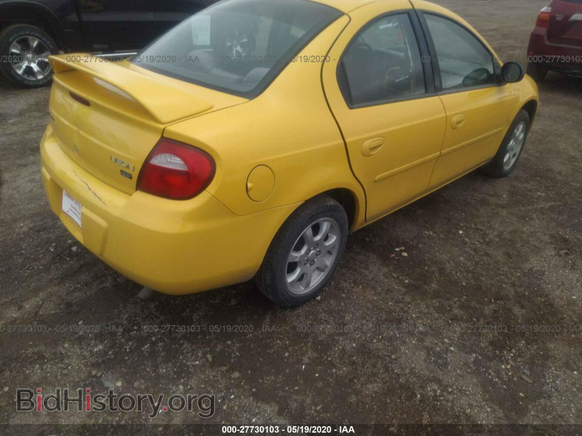 2004 DODGE NEON - VIN: 1B3ES56C14D563198 - Фото 4