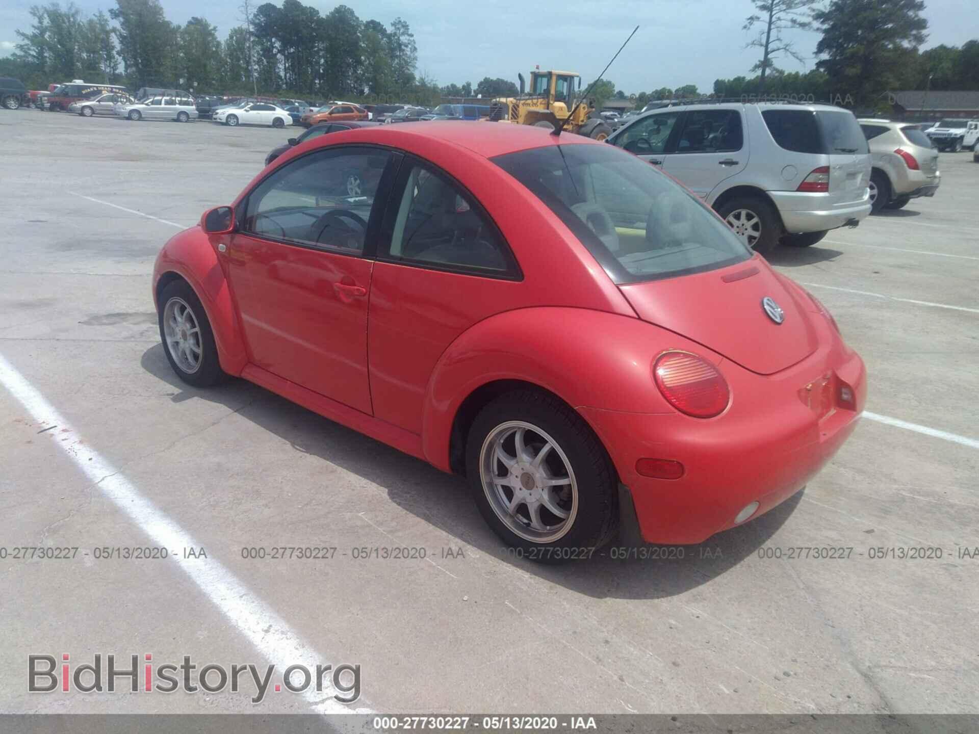 2001 VOLKSWAGEN NEW BEETLE - VIN: 3VWCB21C71M469724 - Фото 3