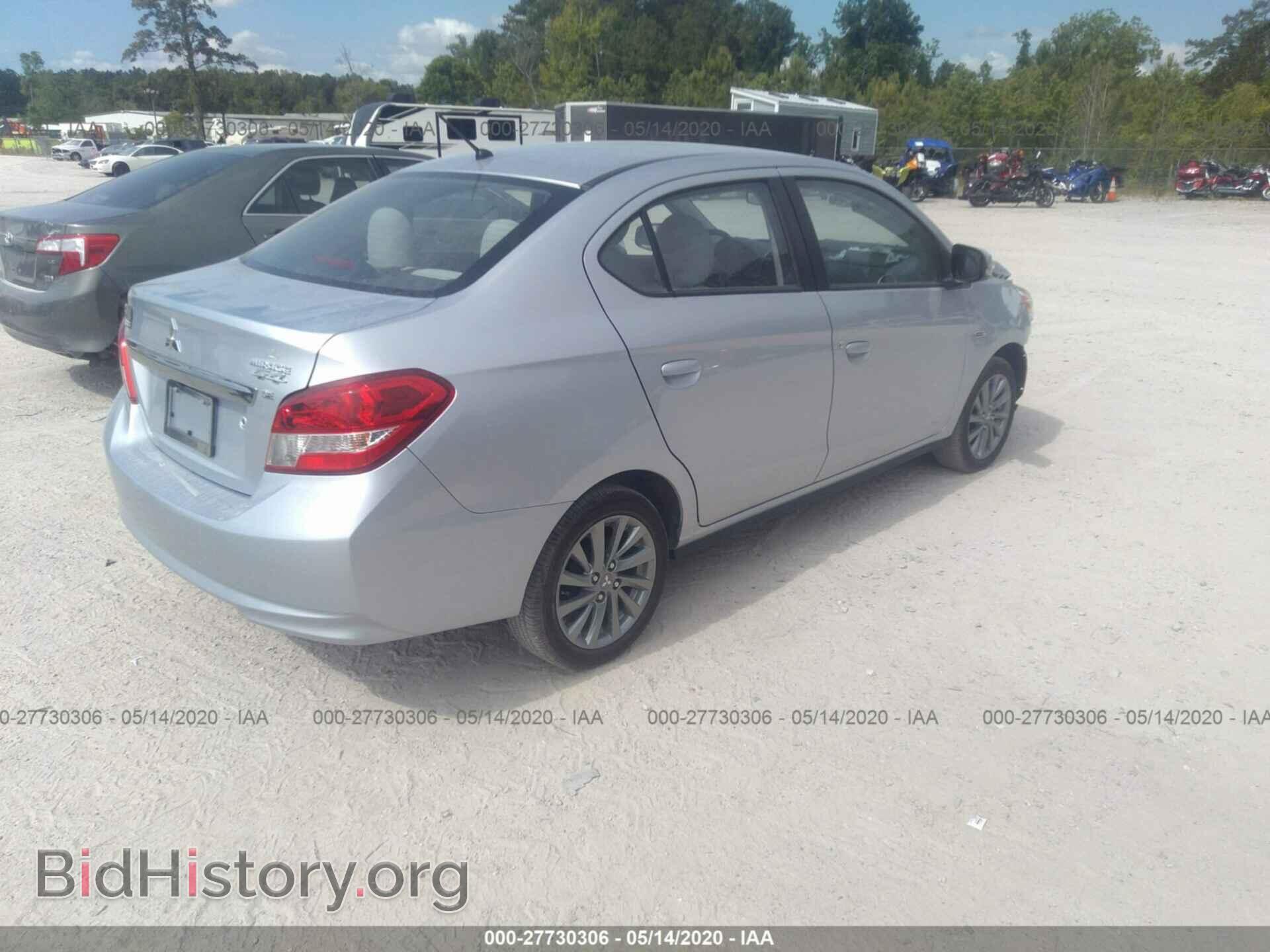 2019 MITSUBISHI MIRAGE - VIN: ML32F4FJXKHF08663 - Фото 4