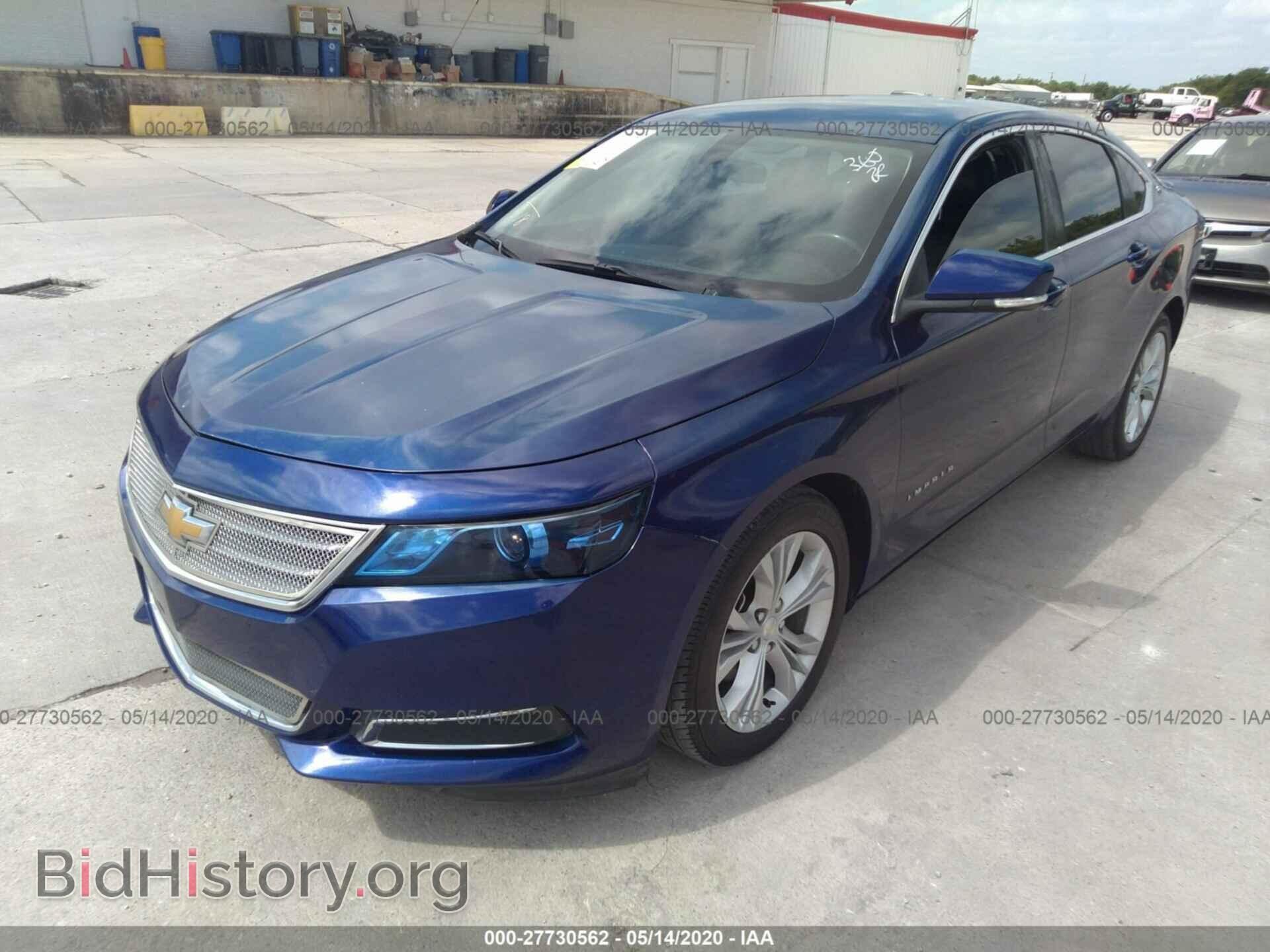 2014 CHEVROLET IMPALA - VIN: 1G1115SL1EU106116 - Фото 2