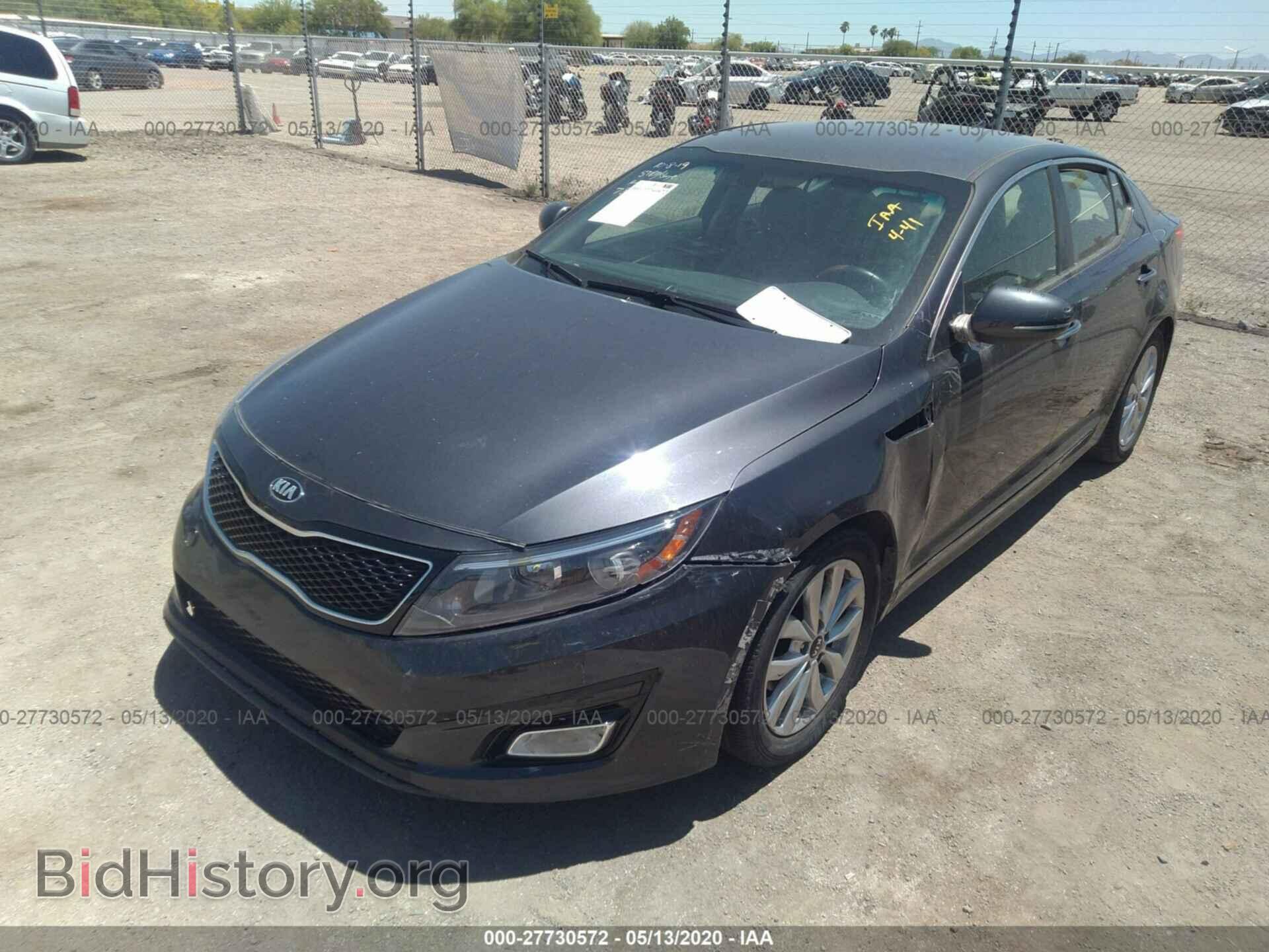 2015 KIA Optima - VIN: KNAGM4A74F5637679 - Photo 2