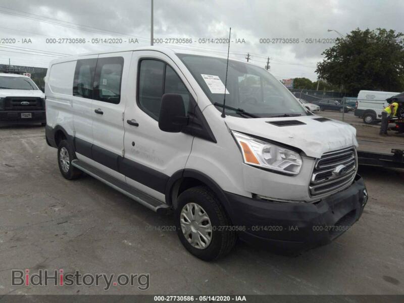 2017 Ford TRANSIT T-250 (VIN 1FTYR1ZM0HKB23477) — фото 1 из 10, IAAI, повреждение: передняя и задняя часть