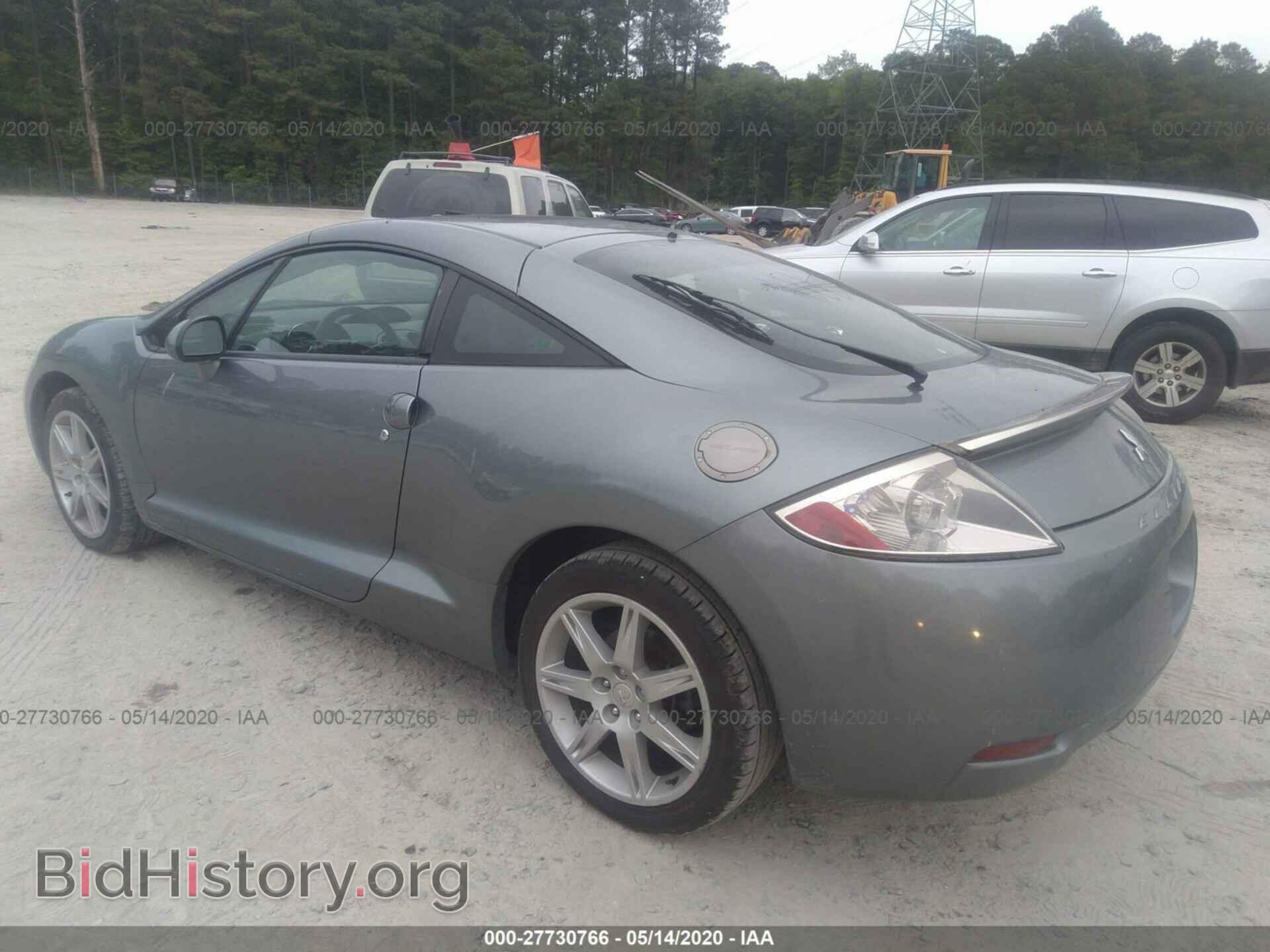 2007 MITSUBISHI ECLIPSE - VIN: 4A3AK34T17E013614 - Фото 3