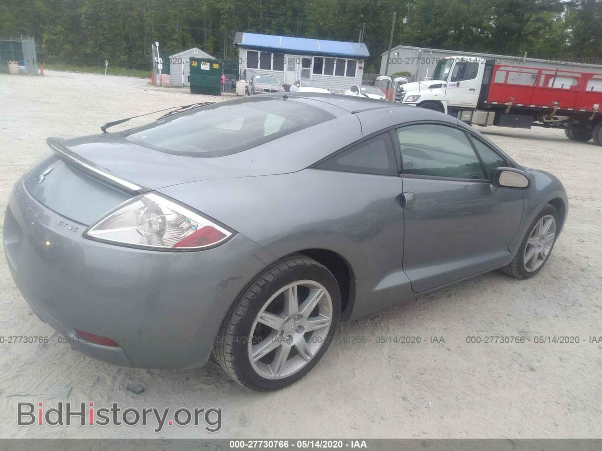 2007 MITSUBISHI ECLIPSE - VIN: 4A3AK34T17E013614 - Фото 4