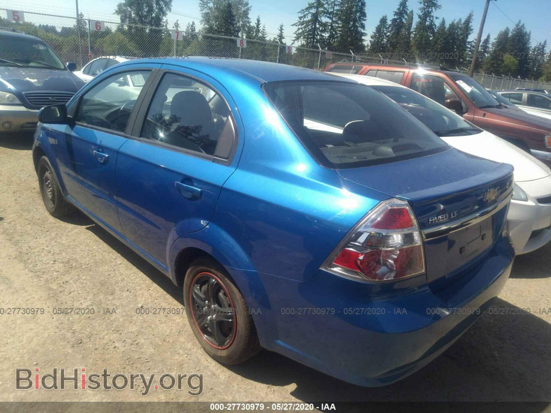 2011 CHEVROLET AVEO - VIN: KL1TD5DE6BB112949 - Фото 3