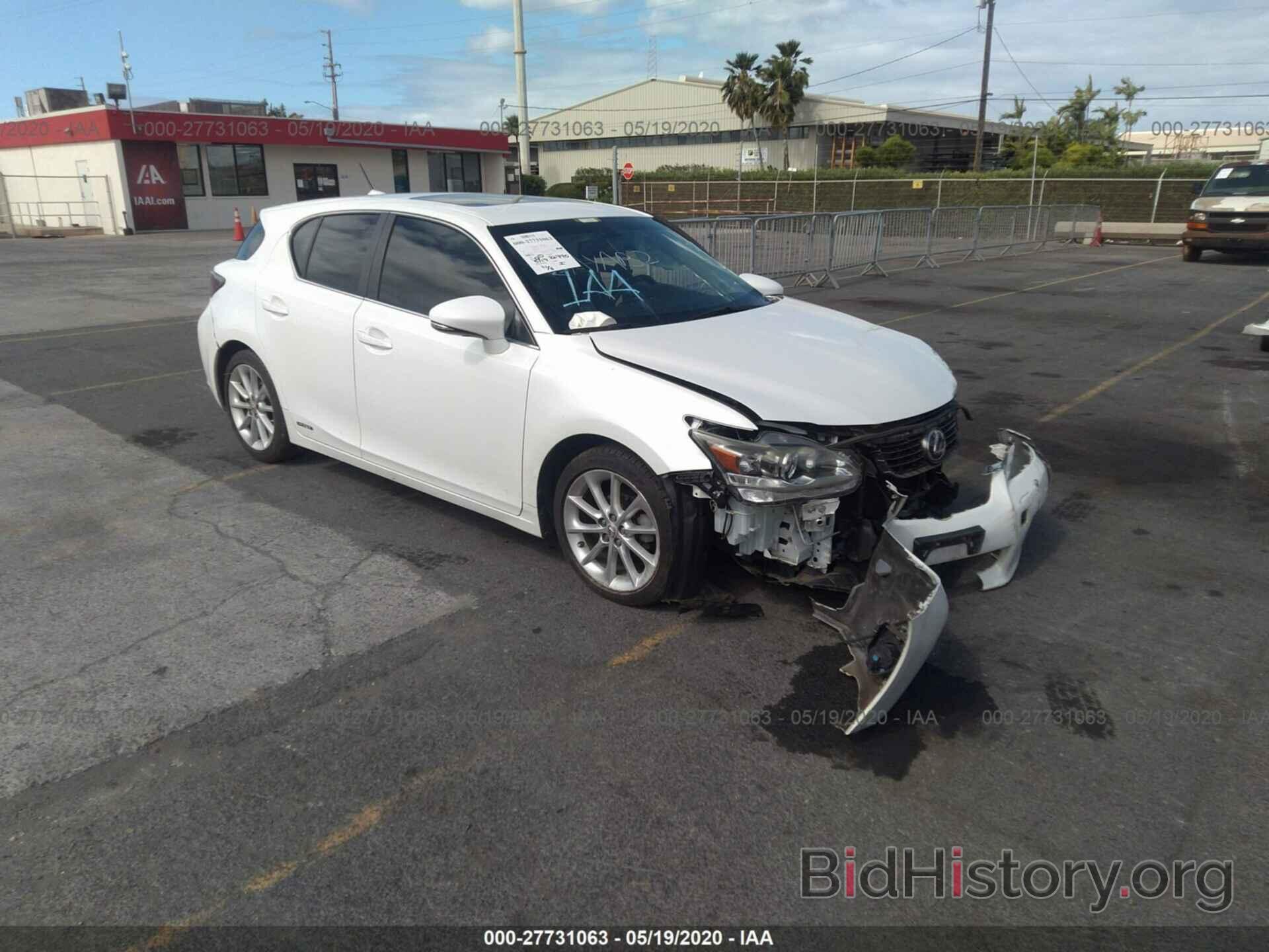 Photo JTHKD5BH4D2123340 - LEXUS CT 200H 2013