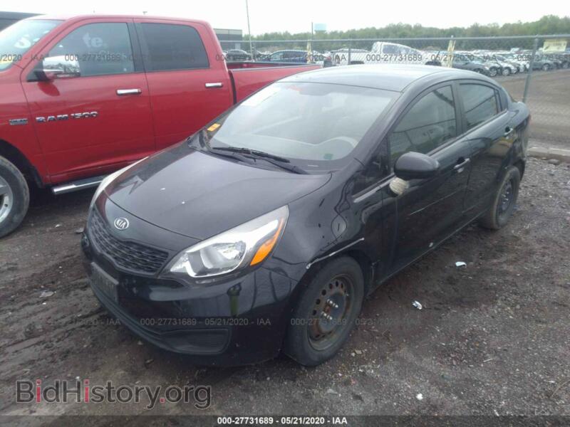 2012 Kia RIO (VIN KNADM4A35C6045889) — фото 2 из 11