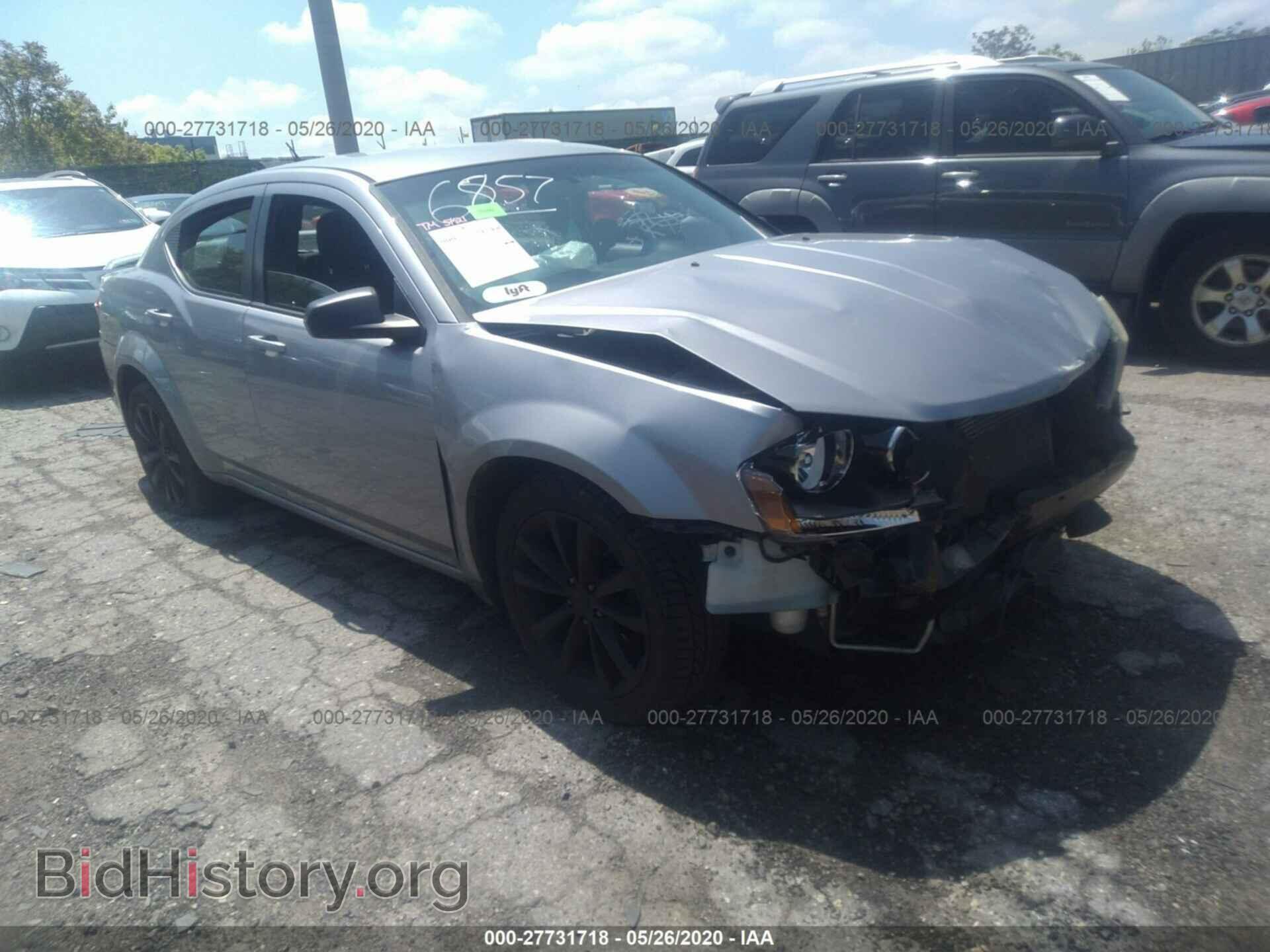 Photo 1C3CDZAB7EN116543 - DODGE AVENGER 2014