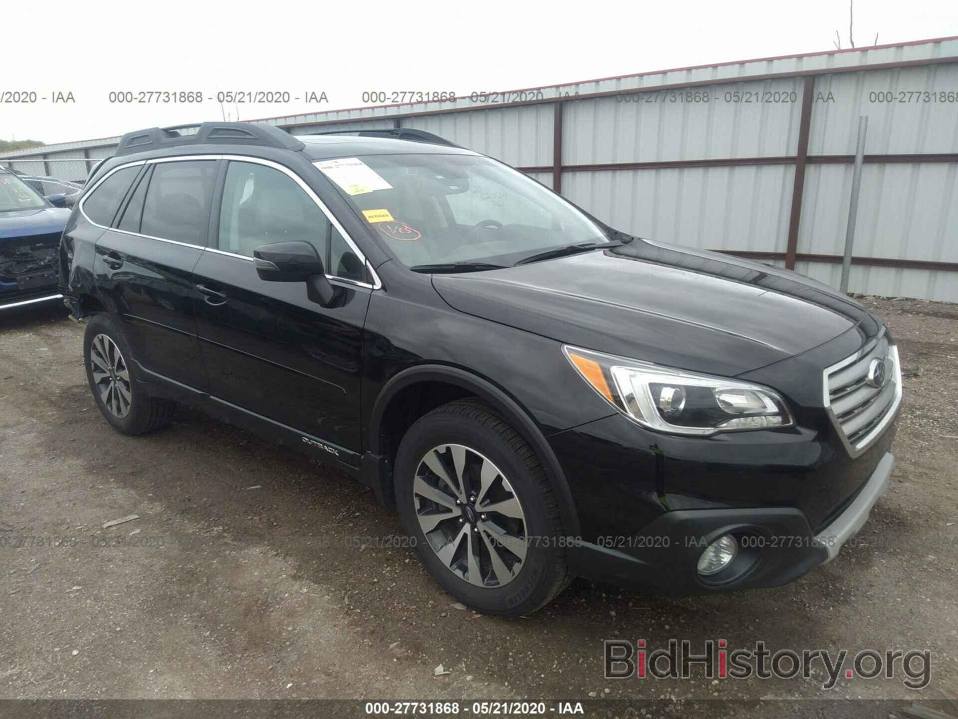 Photo 4S4BSANC8G3220602 - SUBARU OUTBACK 2016