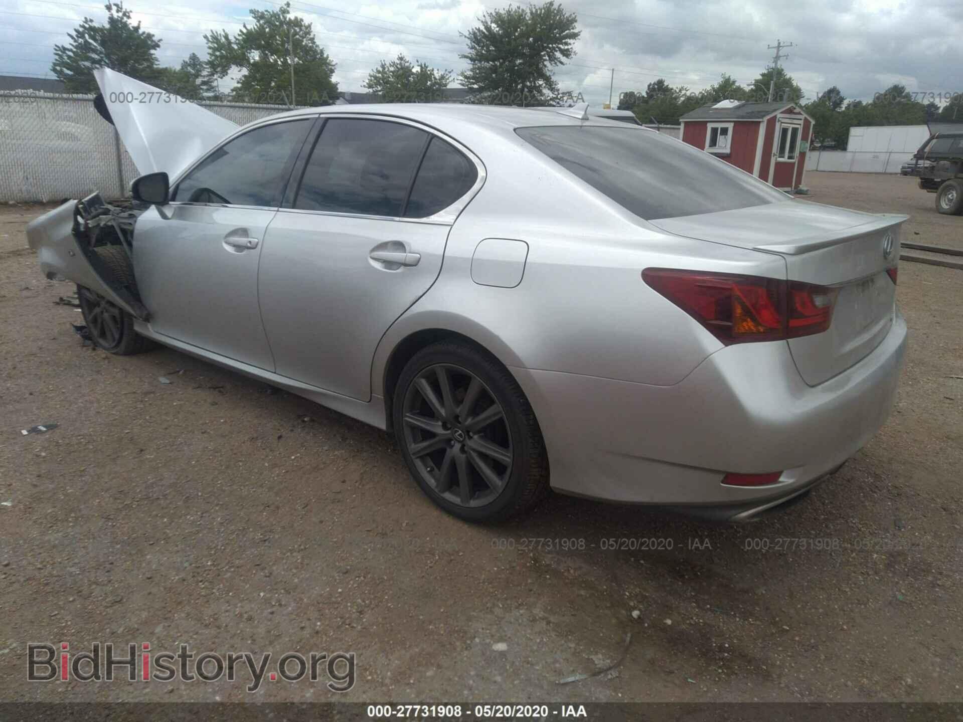 2013 LEXUS GS - VIN: JTHBE1BL8D5025419 - Photo 3