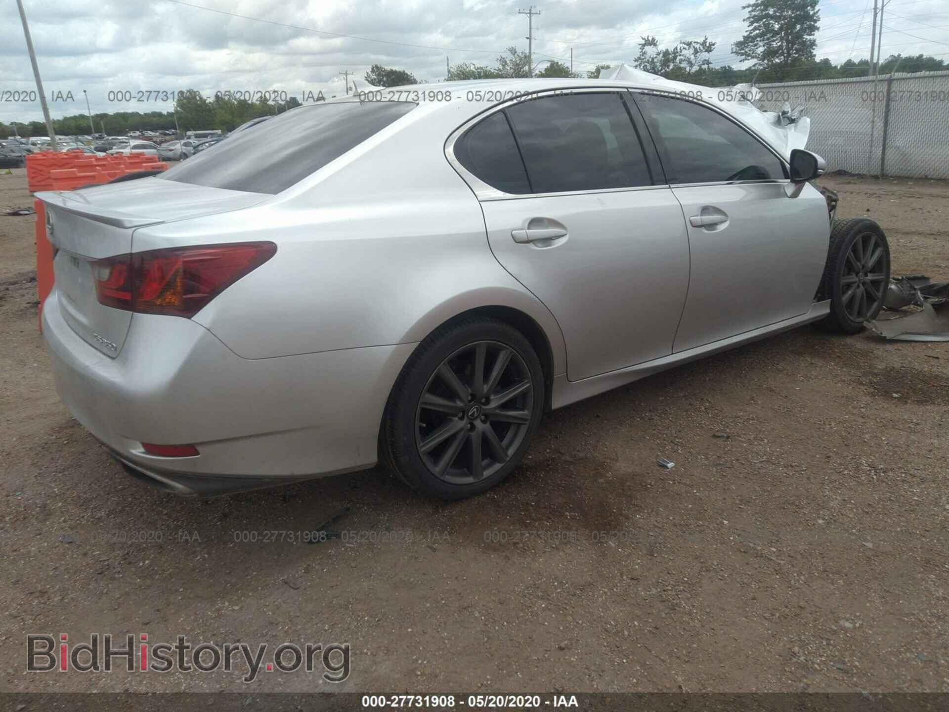 2013 LEXUS GS - VIN: JTHBE1BL8D5025419 - Photo 4