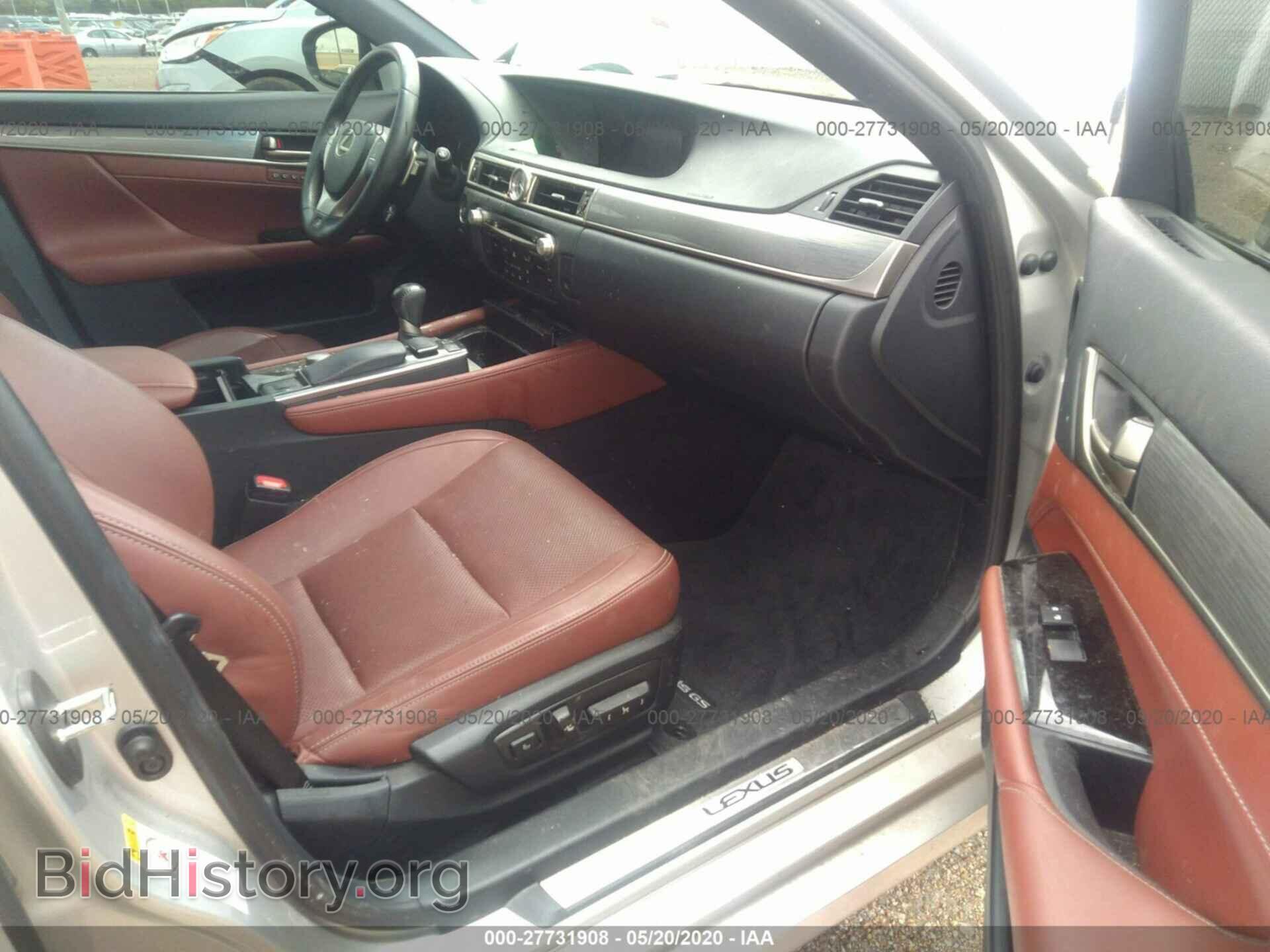2013 LEXUS GS - VIN: JTHBE1BL8D5025419 - Photo 5