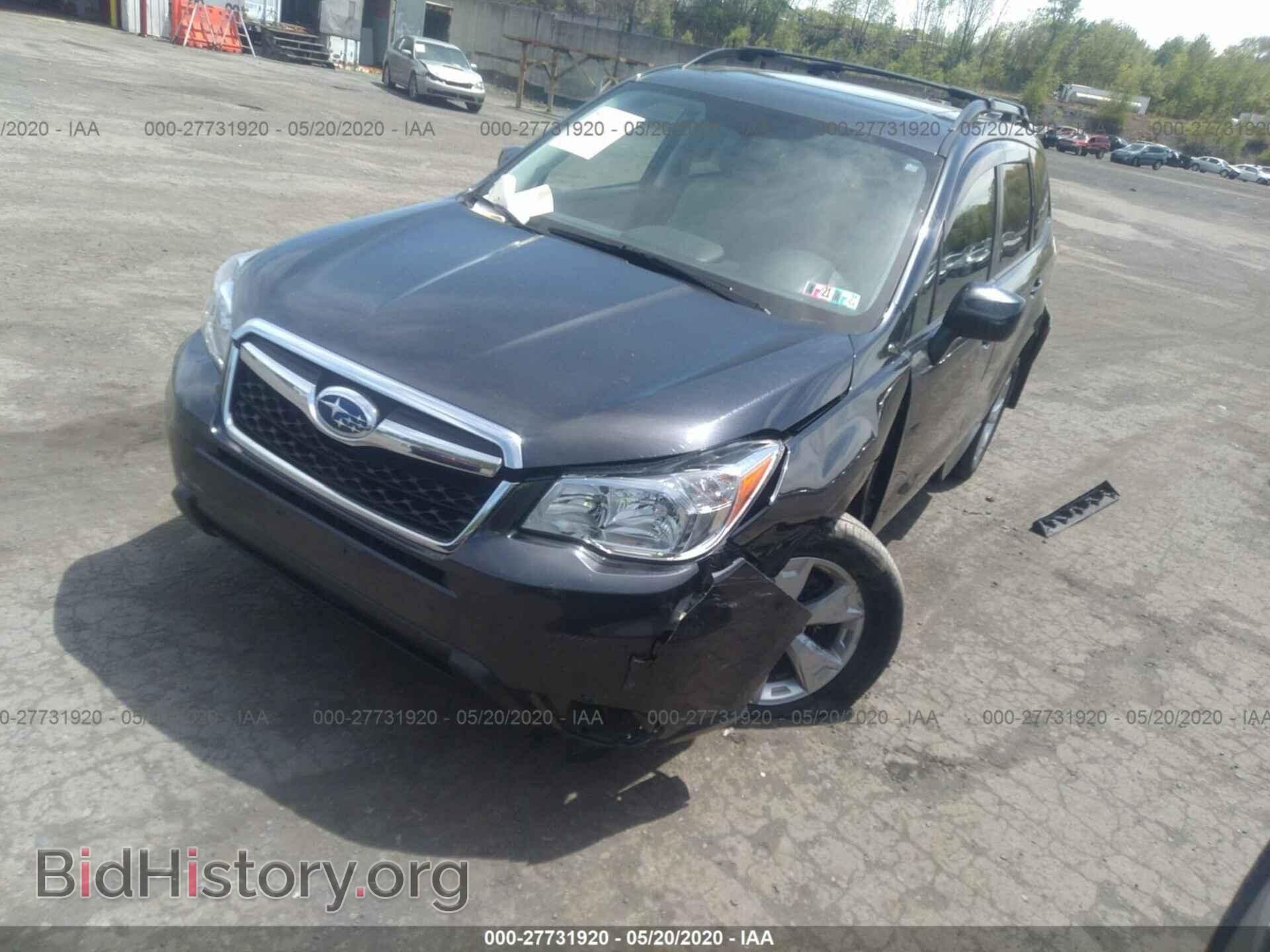 2015 SUBARU FORESTER - VIN: JF2SJADC8FH804879 - Фото 2