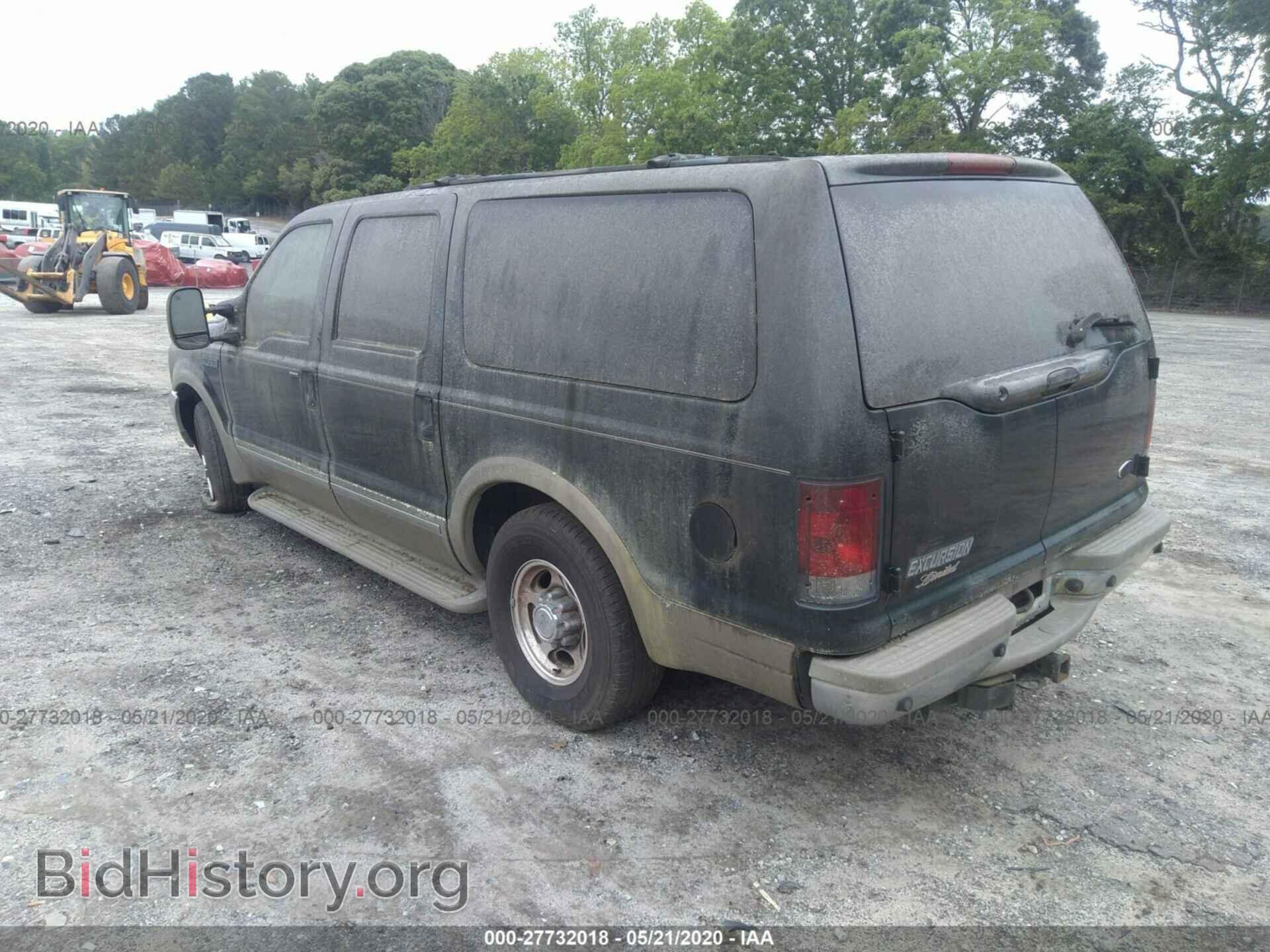 2002 FORD EXCURSION - VIN: 1FMNU42S82EA14486 - Фото 3