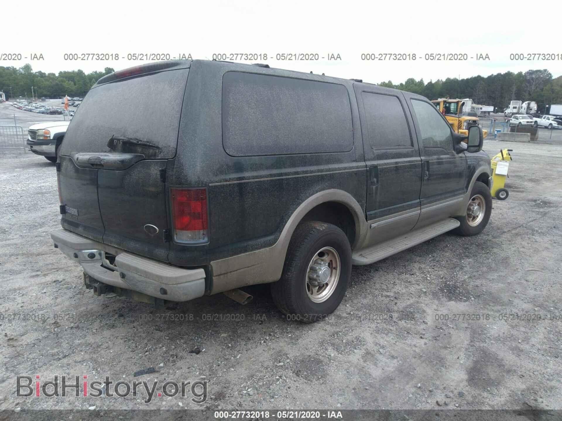 2002 FORD EXCURSION - VIN: 1FMNU42S82EA14486 - Фото 4