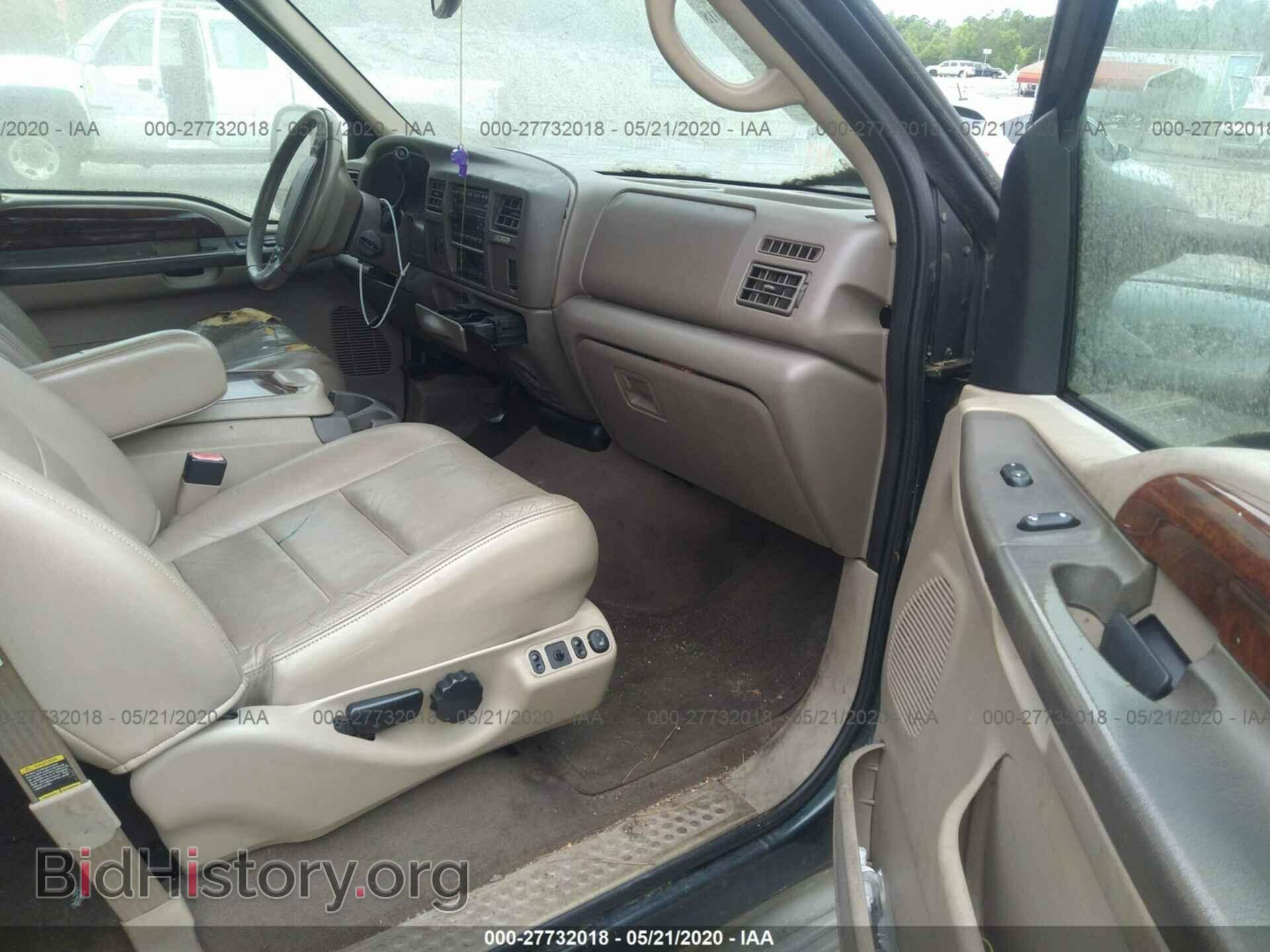 2002 FORD EXCURSION - VIN: 1FMNU42S82EA14486 - Фото 5