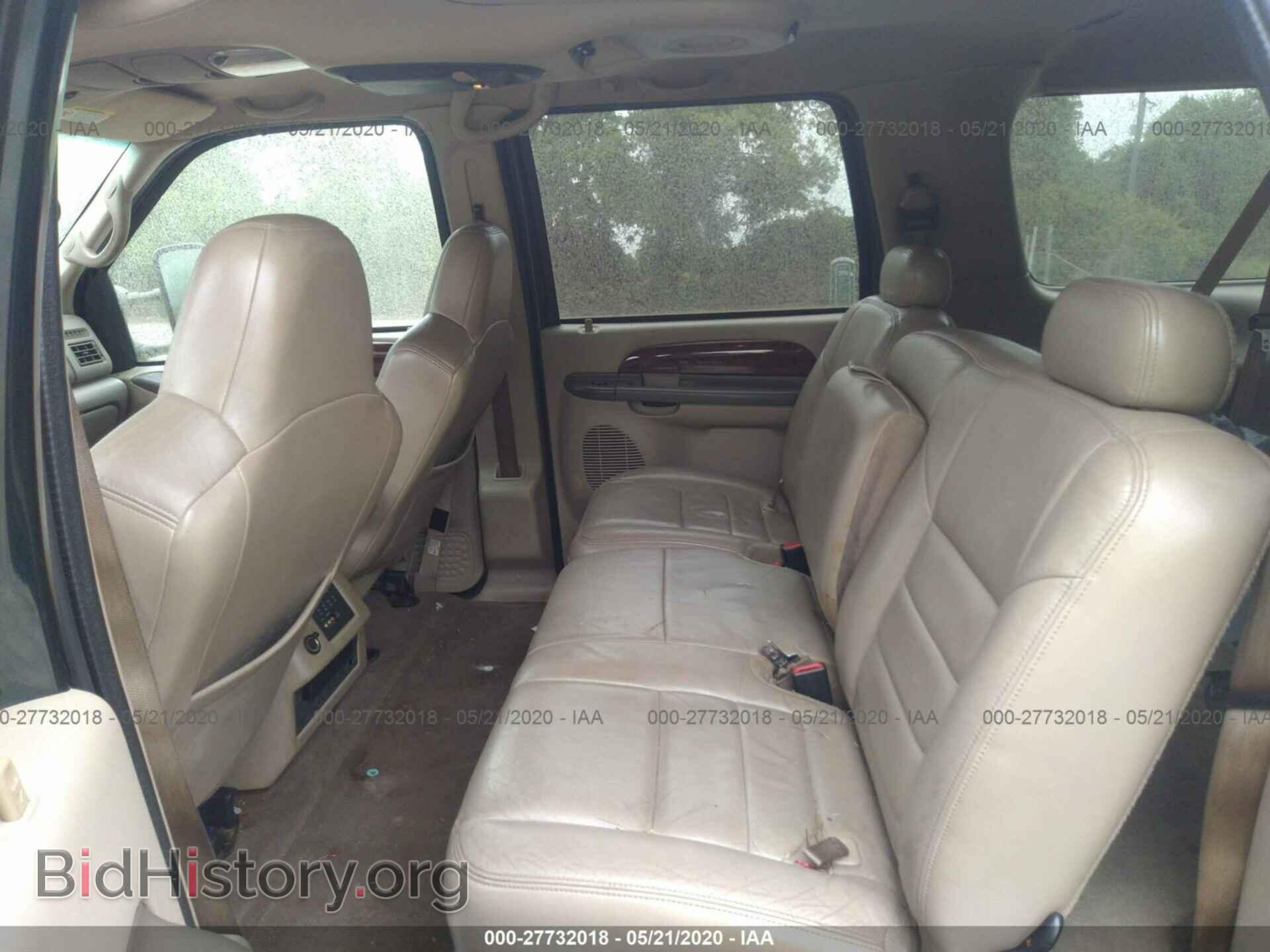 2002 FORD EXCURSION - VIN: 1FMNU42S82EA14486 - Фото 8