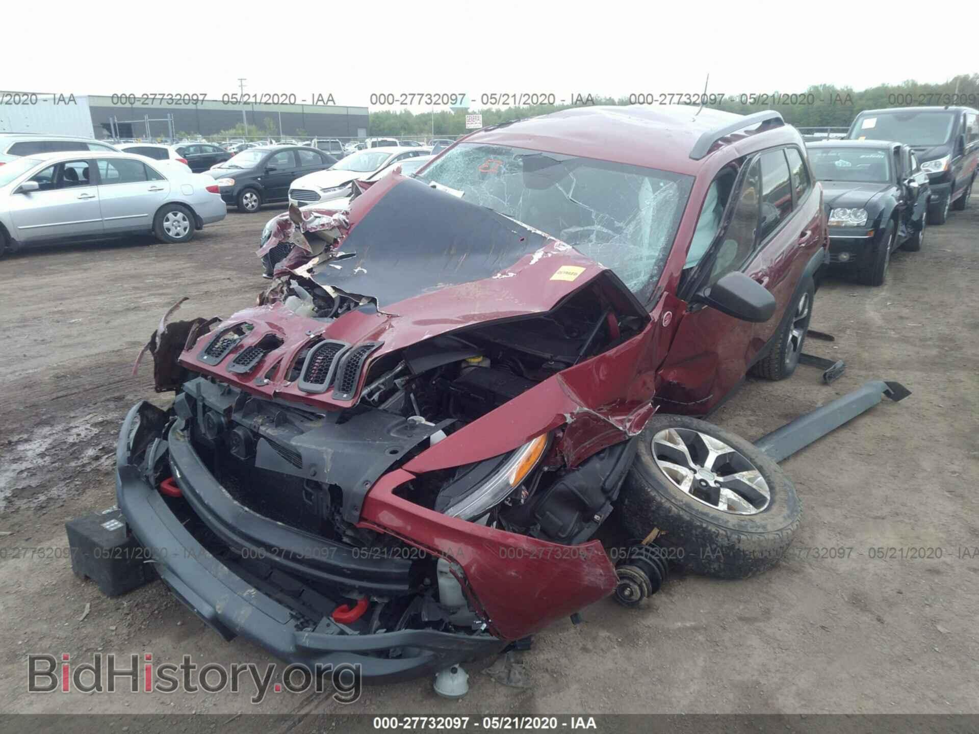 2015 JEEP CHEROKEE - VIN: 1C4PJMBS8FW785262 - Фото 2