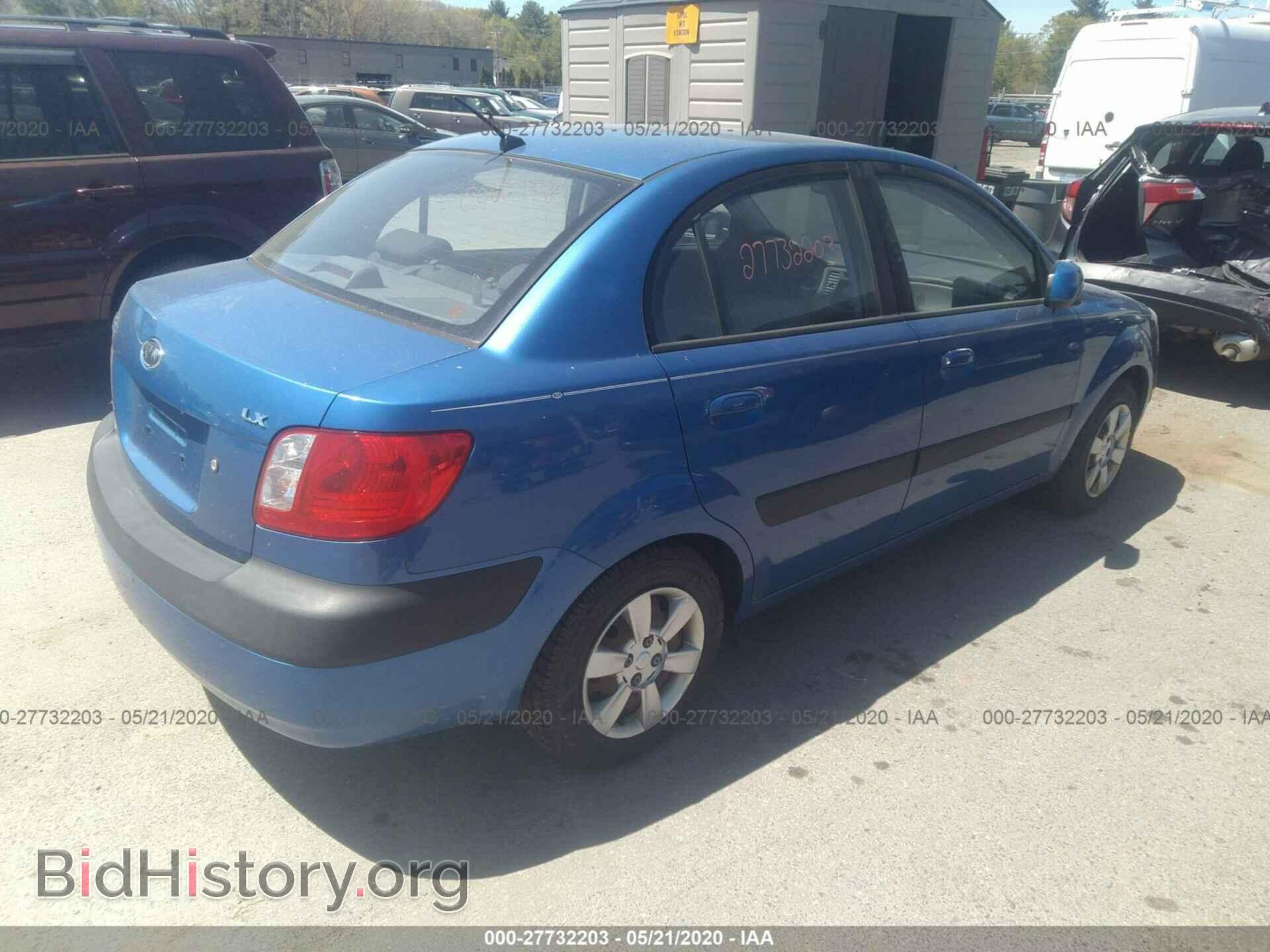 2007 KIA RIO - VIN: KNADE123776264238 - Фото 4