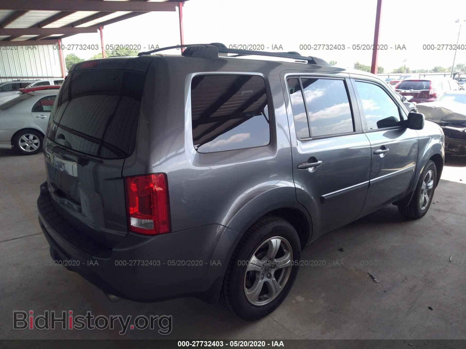2012 HONDA PILOT - VIN: 5FNYF3H65CB003963 - Фото 4