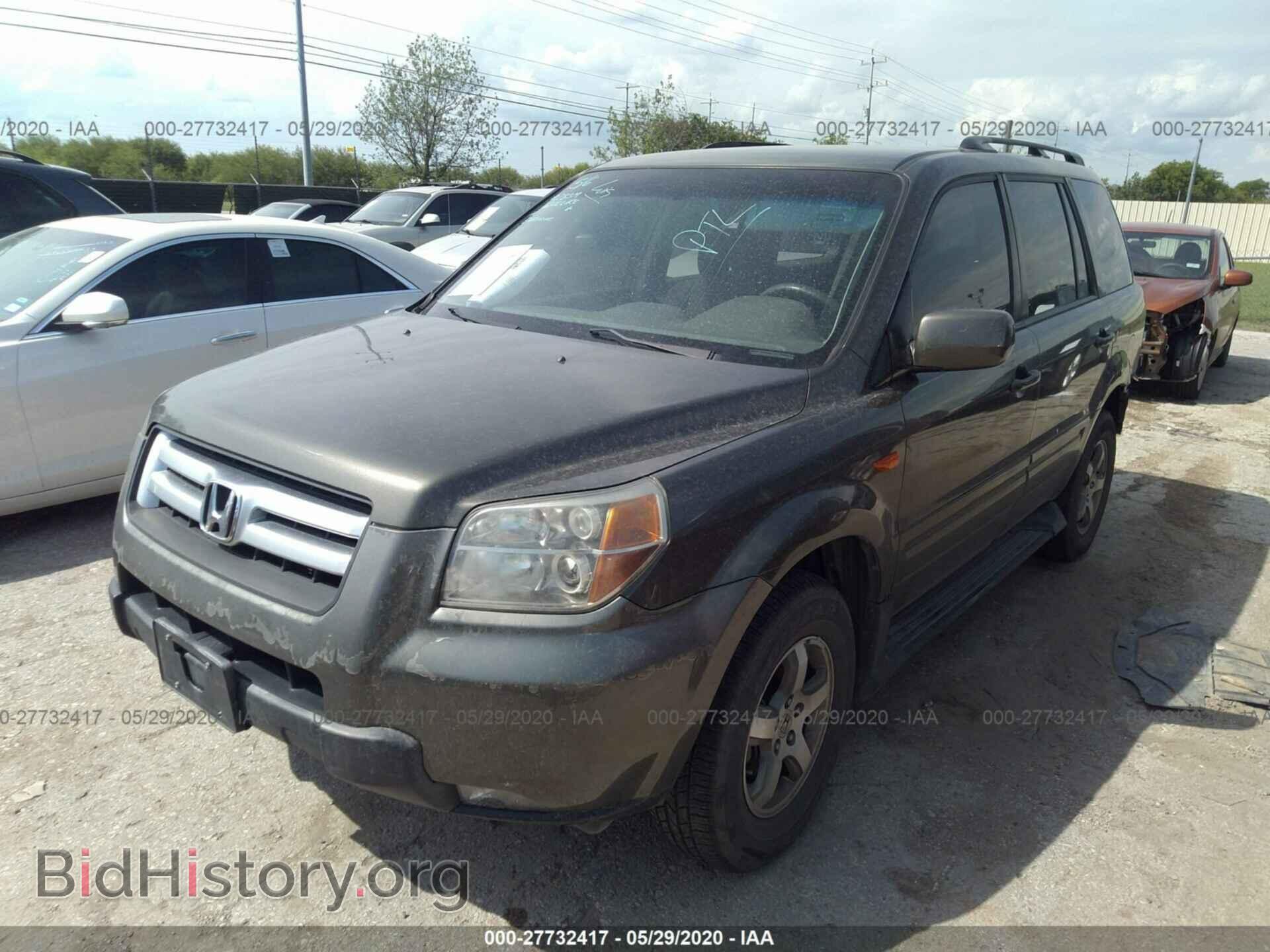 2006 HONDA PILOT - VIN: 5FNYF18436B028366 - Фото 2