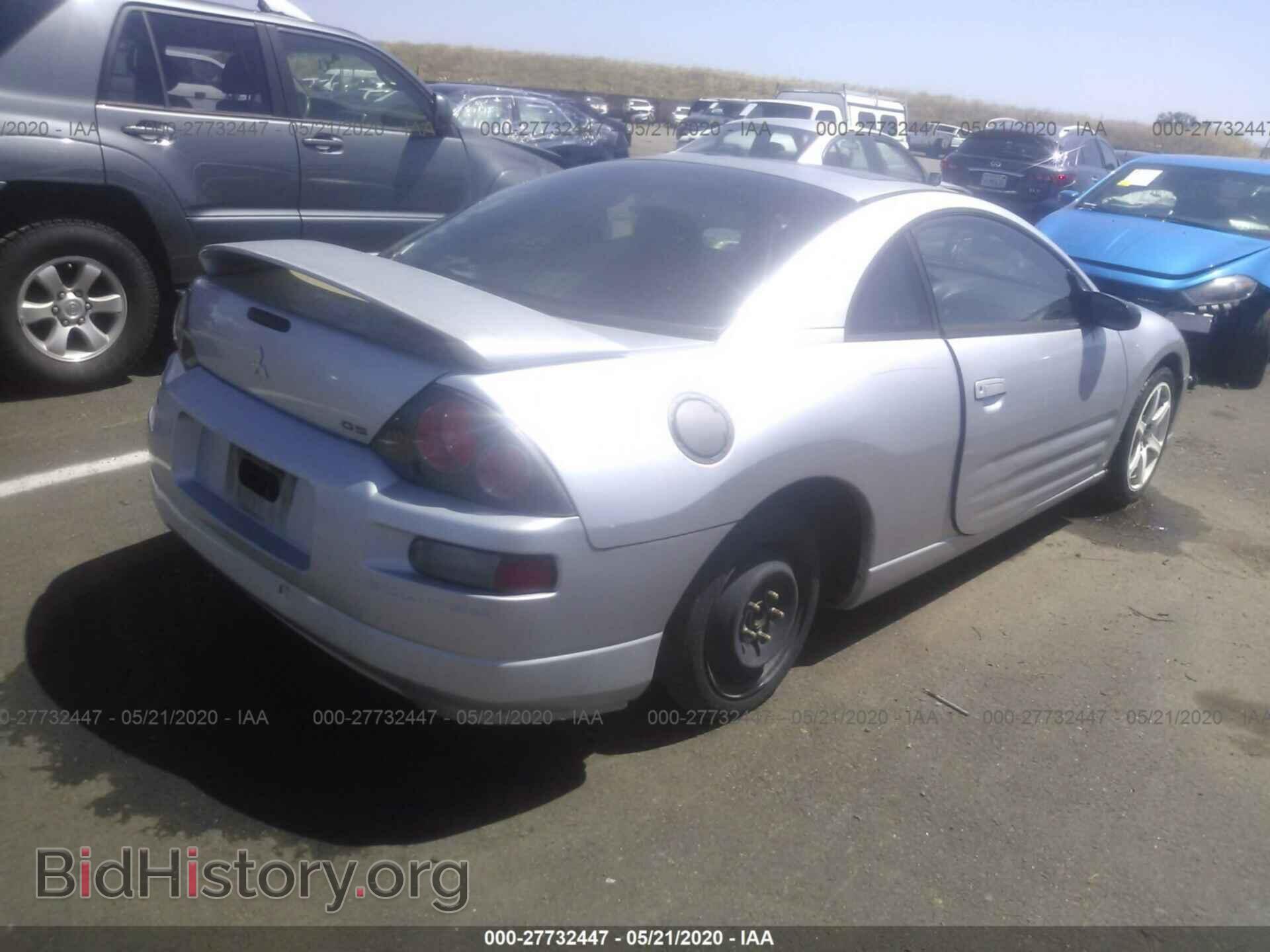 2001 MITSUBISHI ECLIPSE - VIN: 4A3AC44G81E204265 - Photo 4