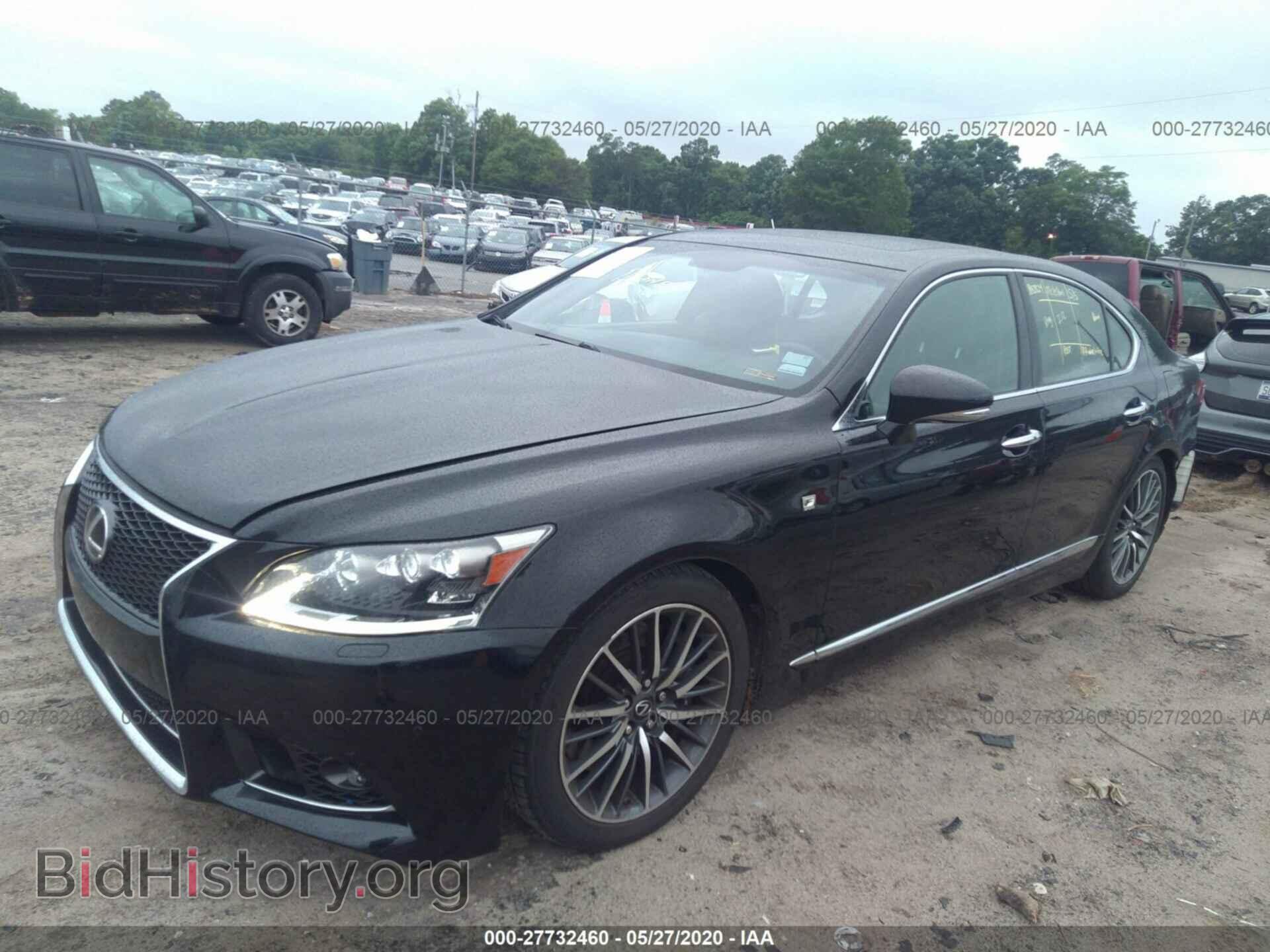 2015 LEXUS LS - VIN: JTHBL5EF6F5135763 - Фото 2