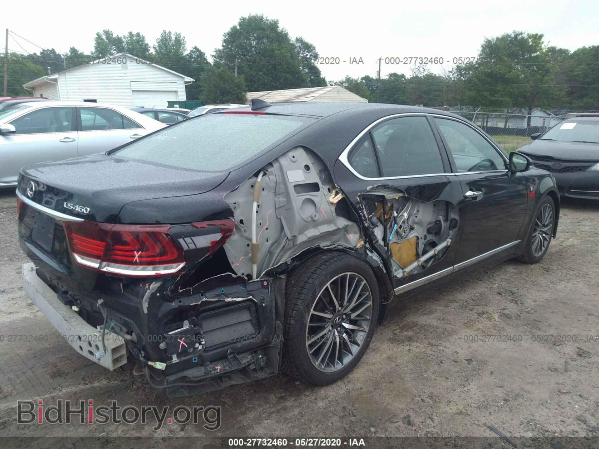 2015 LEXUS LS - VIN: JTHBL5EF6F5135763 - Фото 4