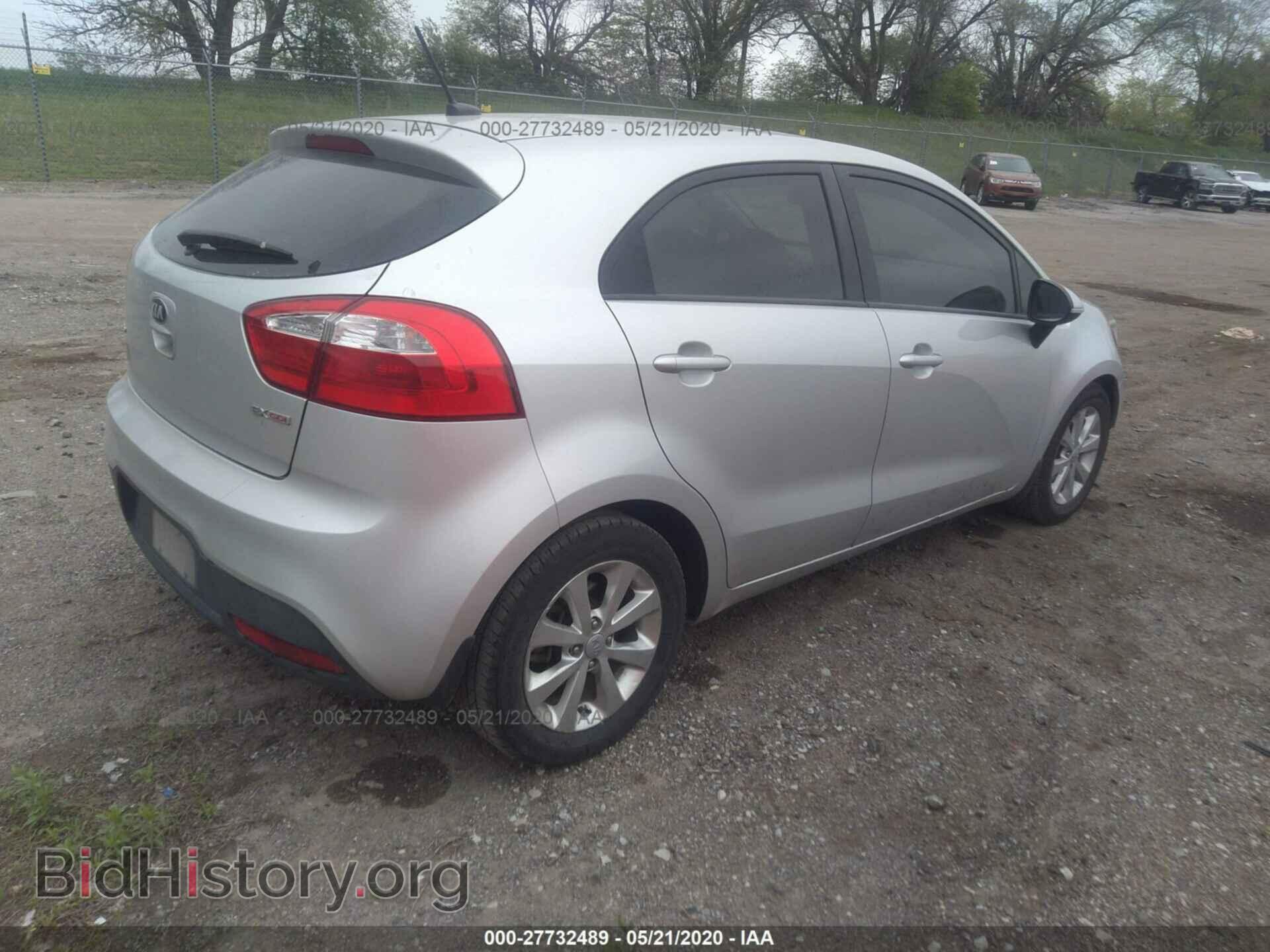 2013 KIA RIO - VIN: KNADN5A31D6299801 - Фото 4